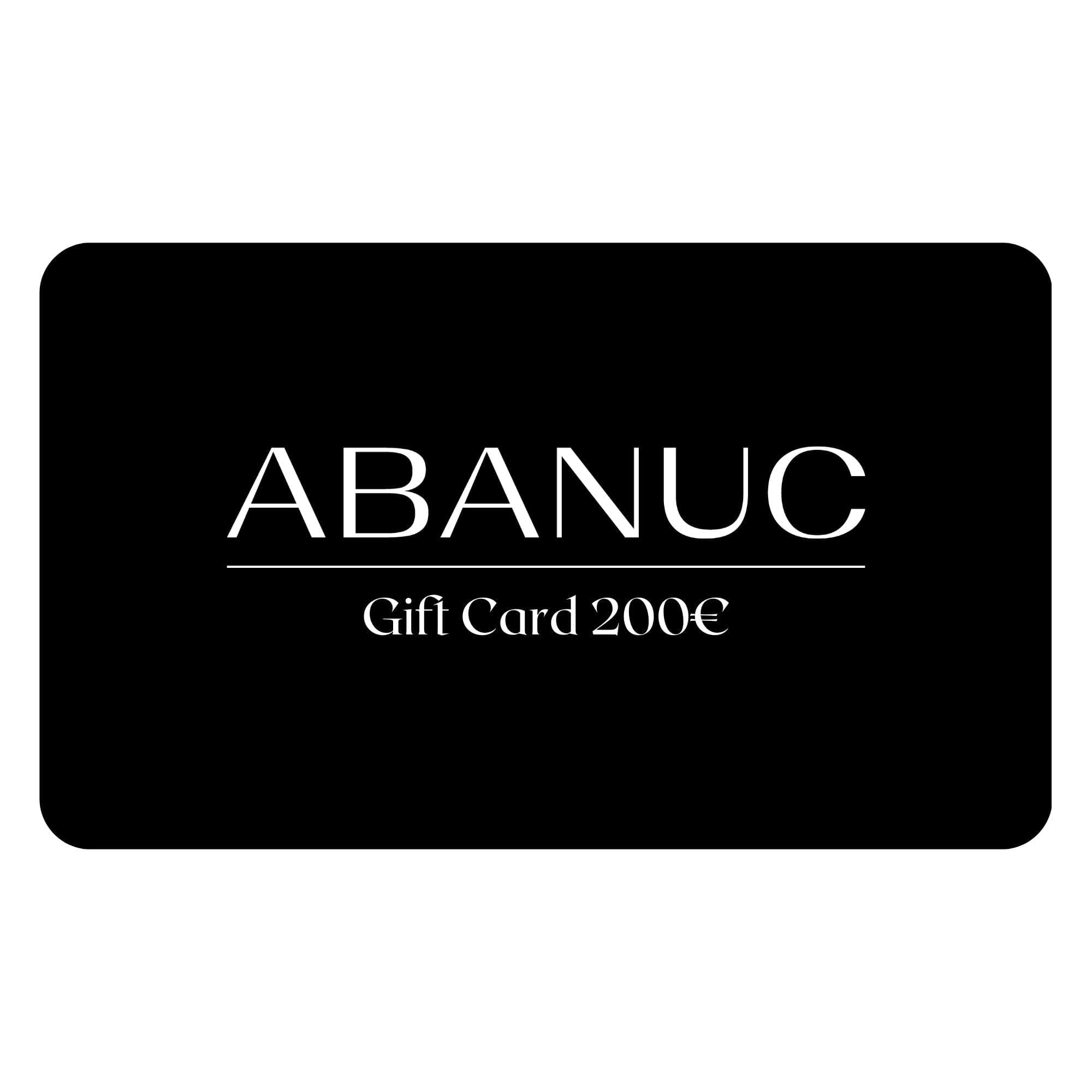 Tarjeta de regalo ABANUC - ABANUC