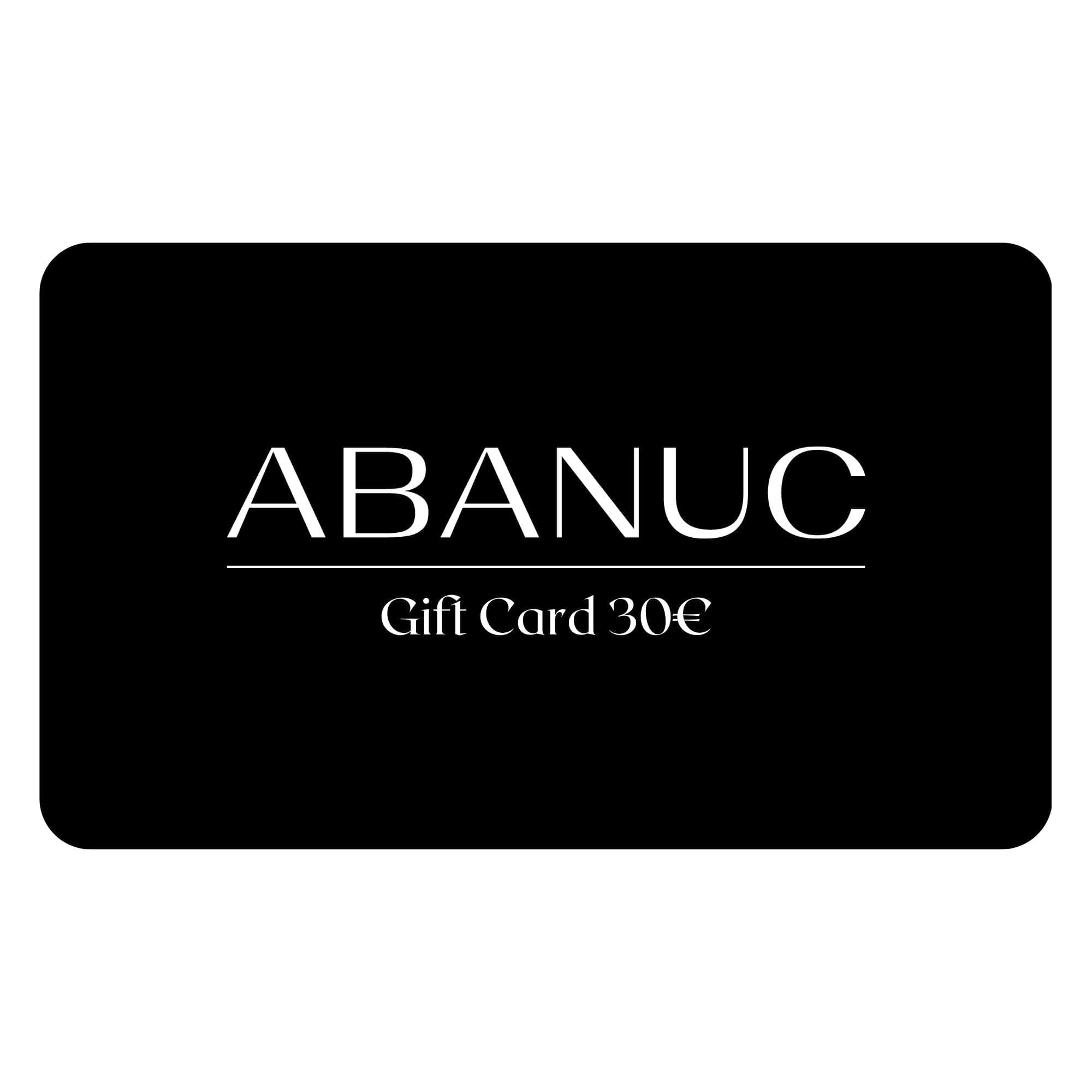 Tarjeta de regalo ABANUC - ABANUC