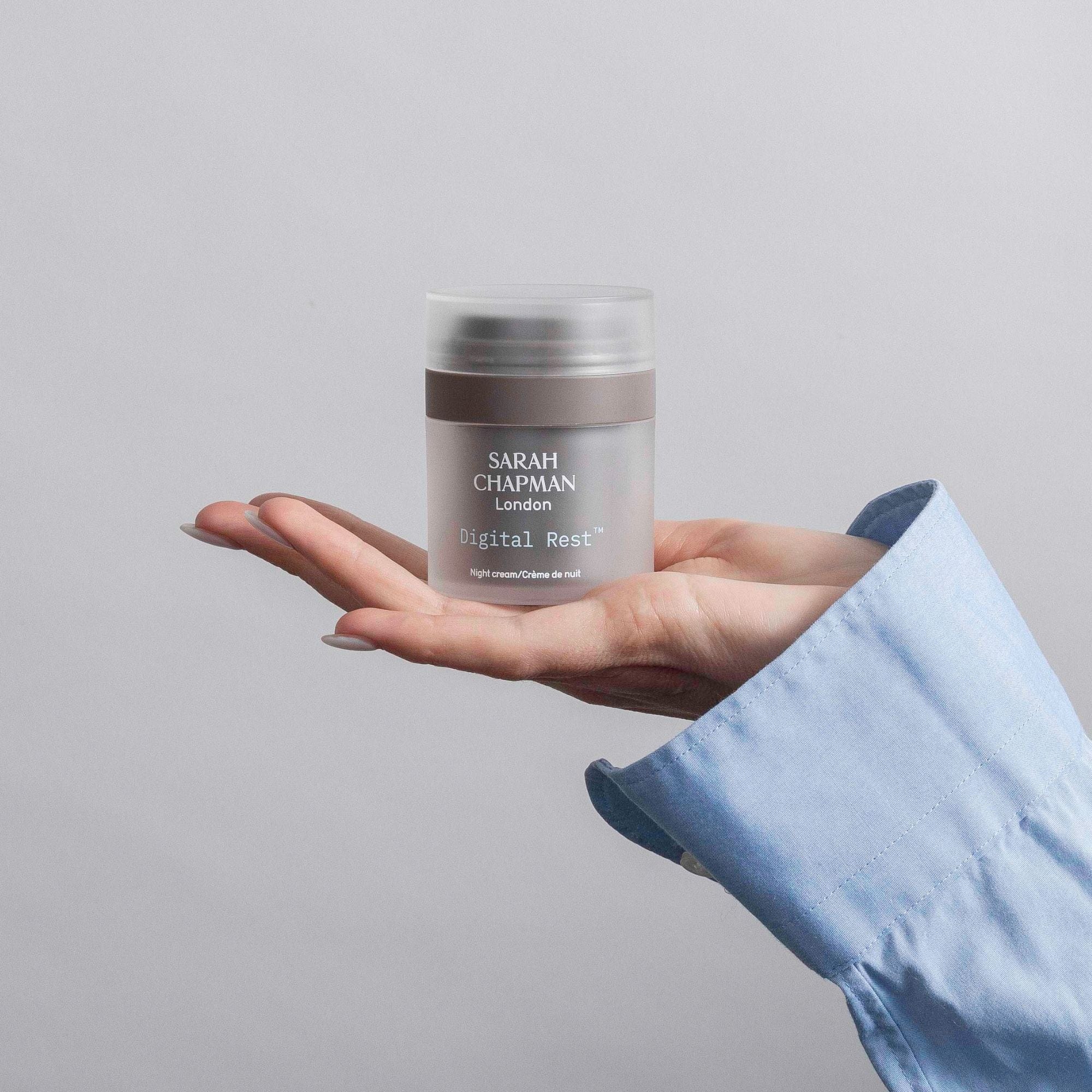 Digital Rest Night Cream Sarah Chapman Crema hidratante para la contaminación digital - ABANUC