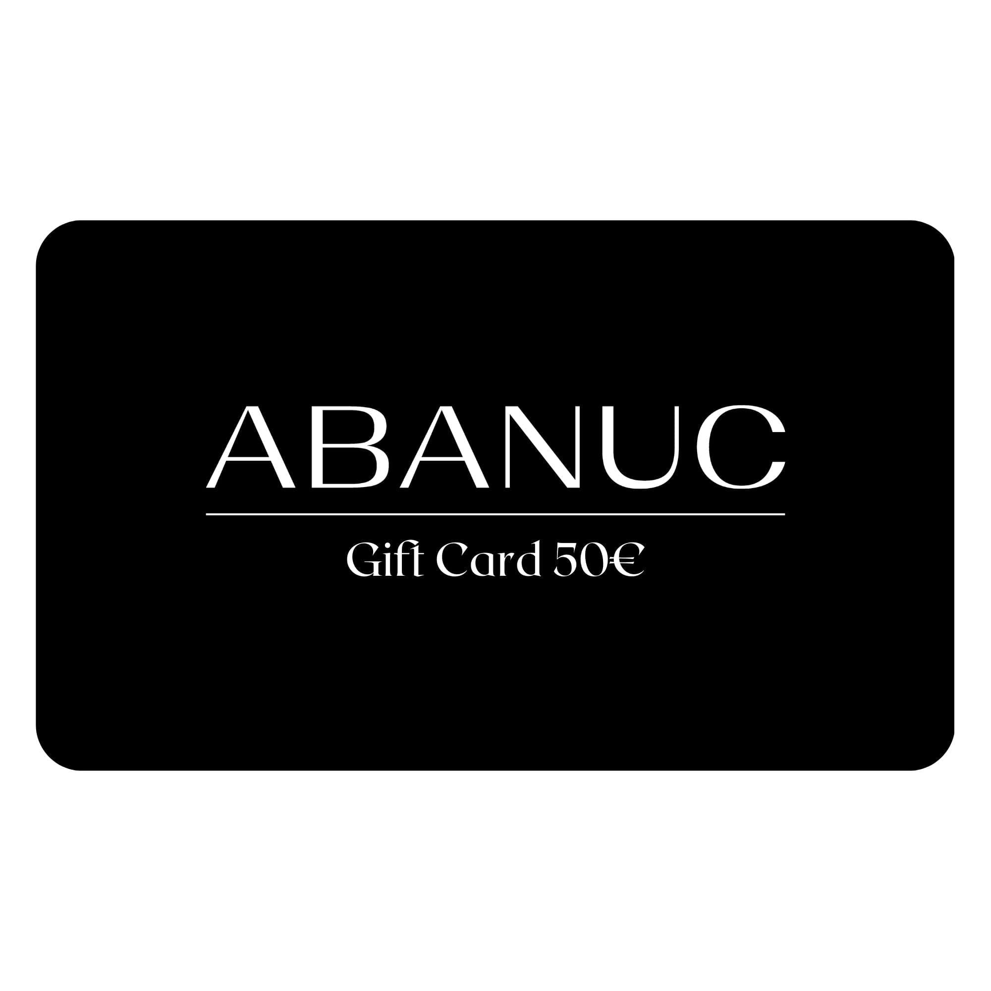 Tarjeta de regalo ABANUC - ABANUC