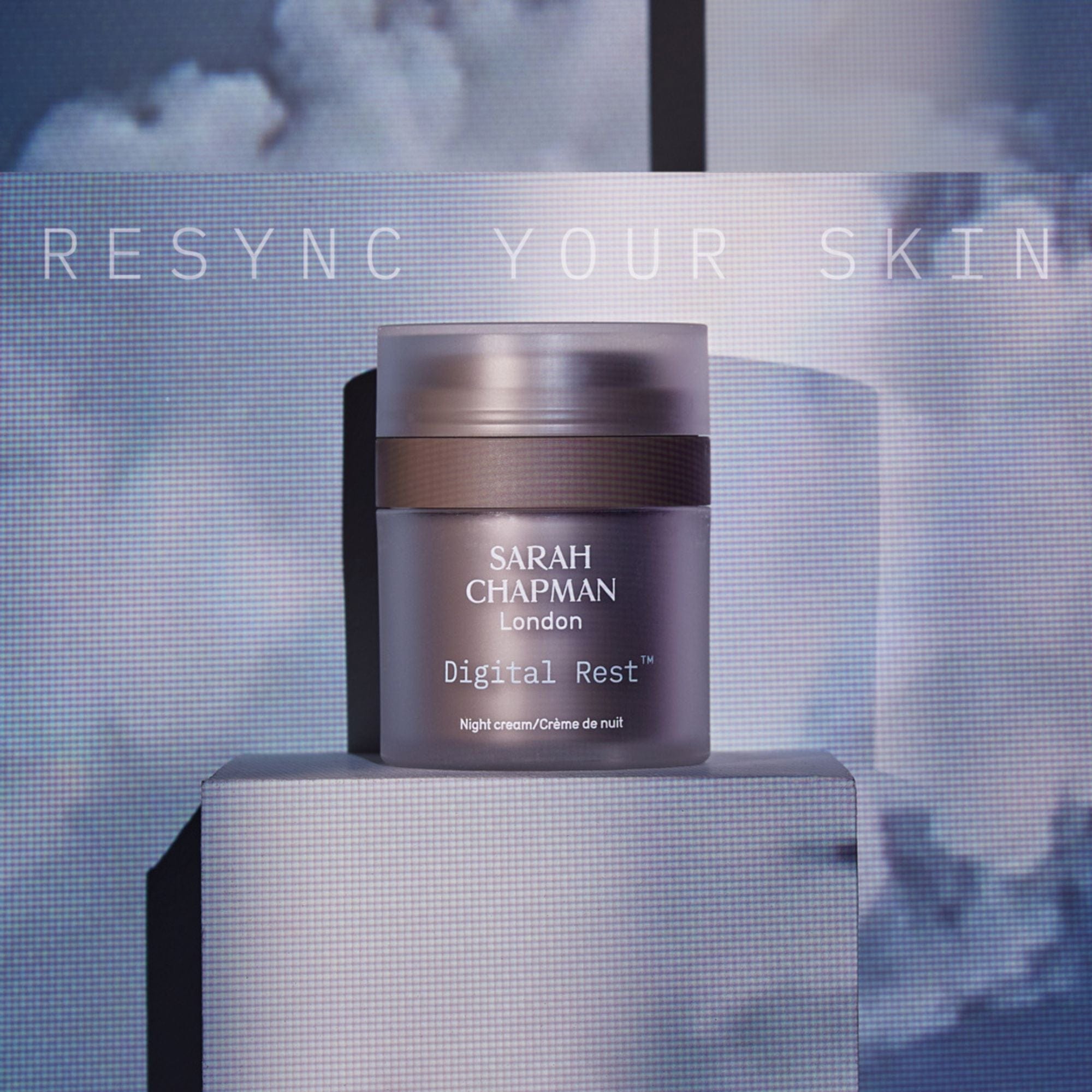 Digital Rest Night Cream Sarah Chapman Crema hidratante para la contaminación digital - ABANUC