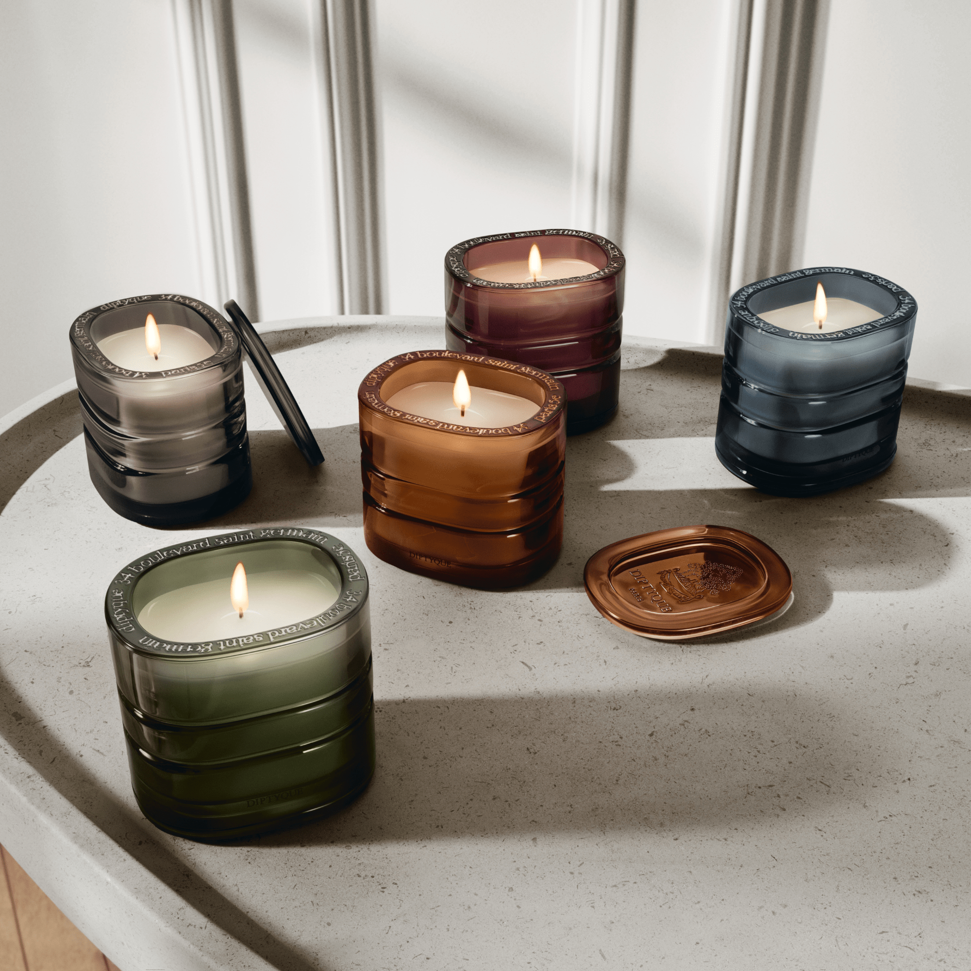 Nymphées et Merveilles Diptyque Vela perfumada recargable - ABANUC