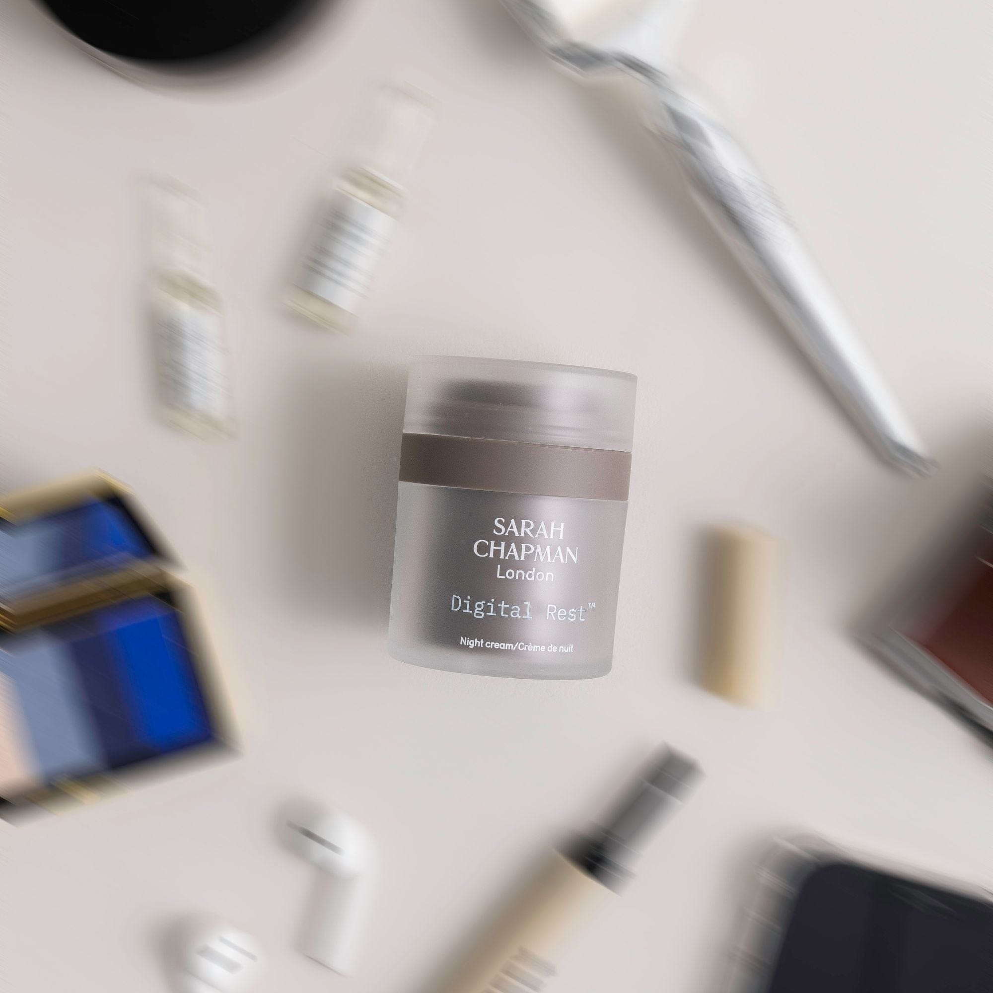 Digital Rest Night Cream Sarah Chapman Crema hidratante para la contaminación digital - ABANUC