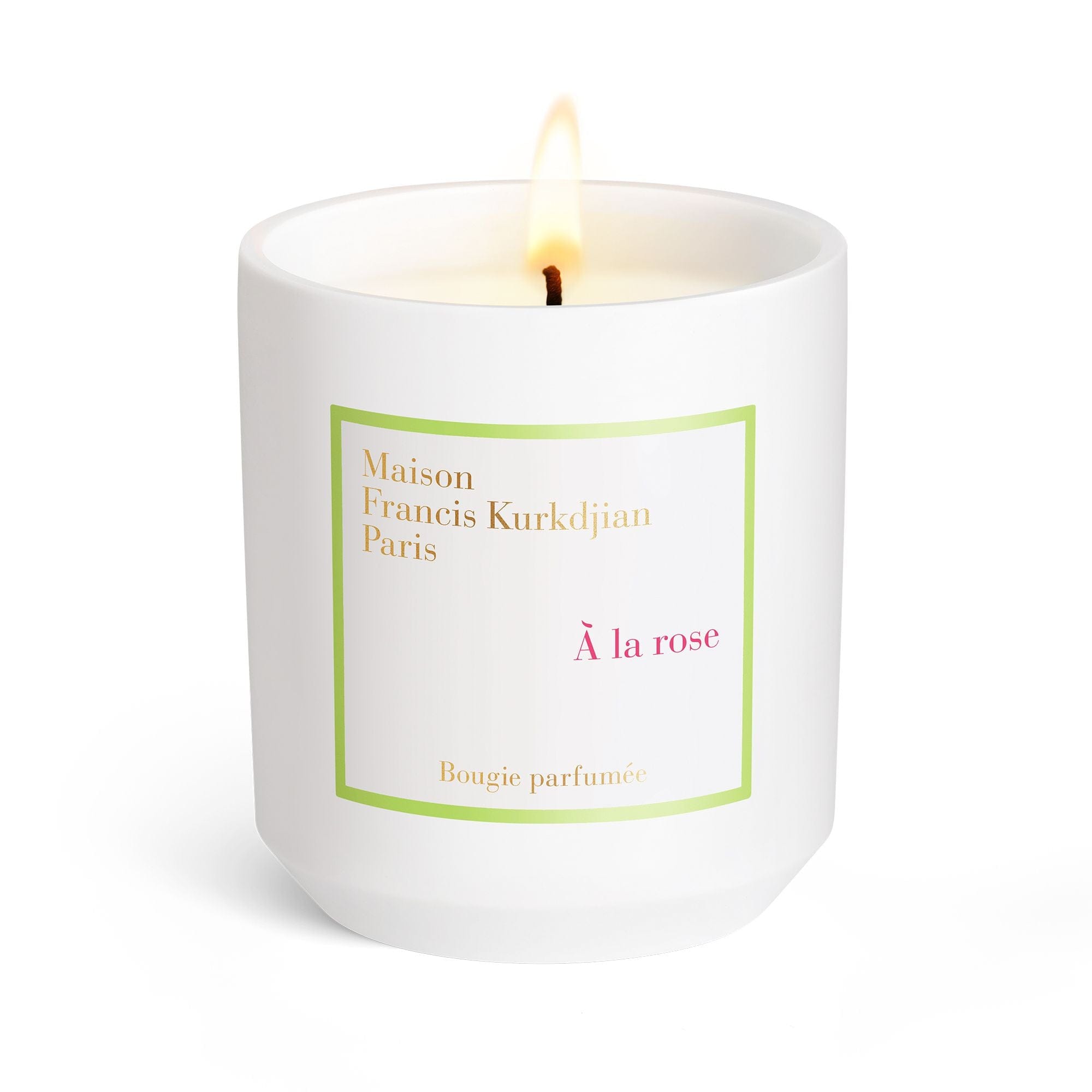 À la Rose Maison Francis Kurkdjian Vela perfumada - ABANUC