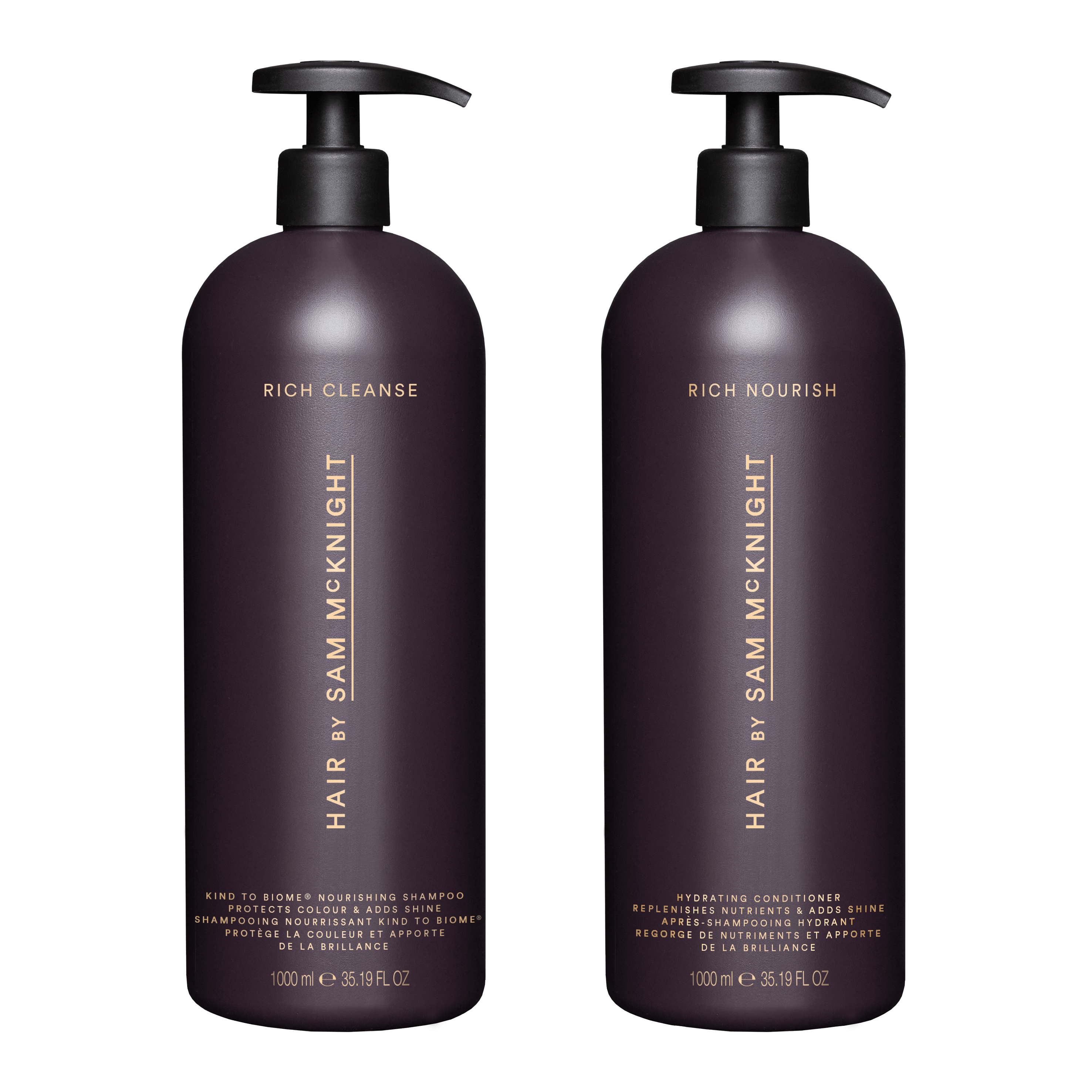 Rich Cleanse Nourishing Shampoo Hair by Sam McKnight Champú nutritivo - ABANUC