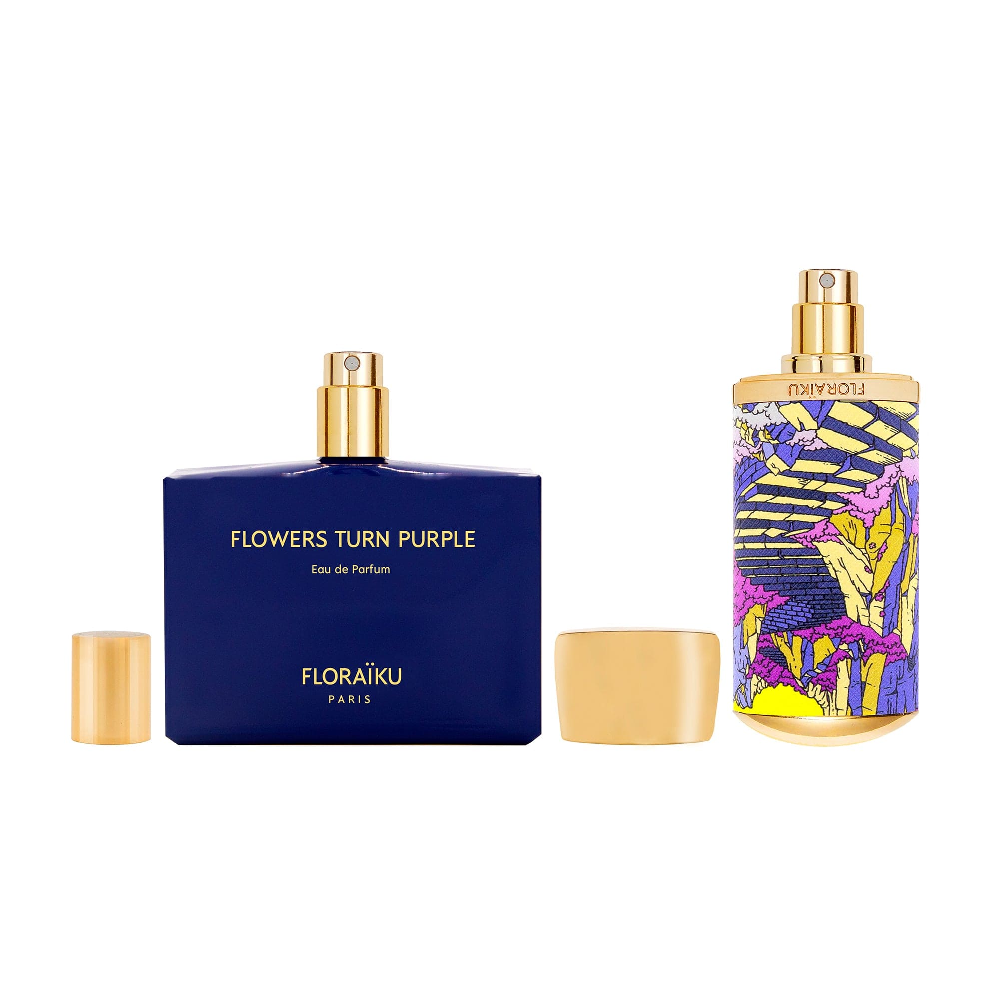 Flowers Turn Purple - Enigmatic Flowers Ikebana FLORAÏKU Eau de Parfum - ABANUC