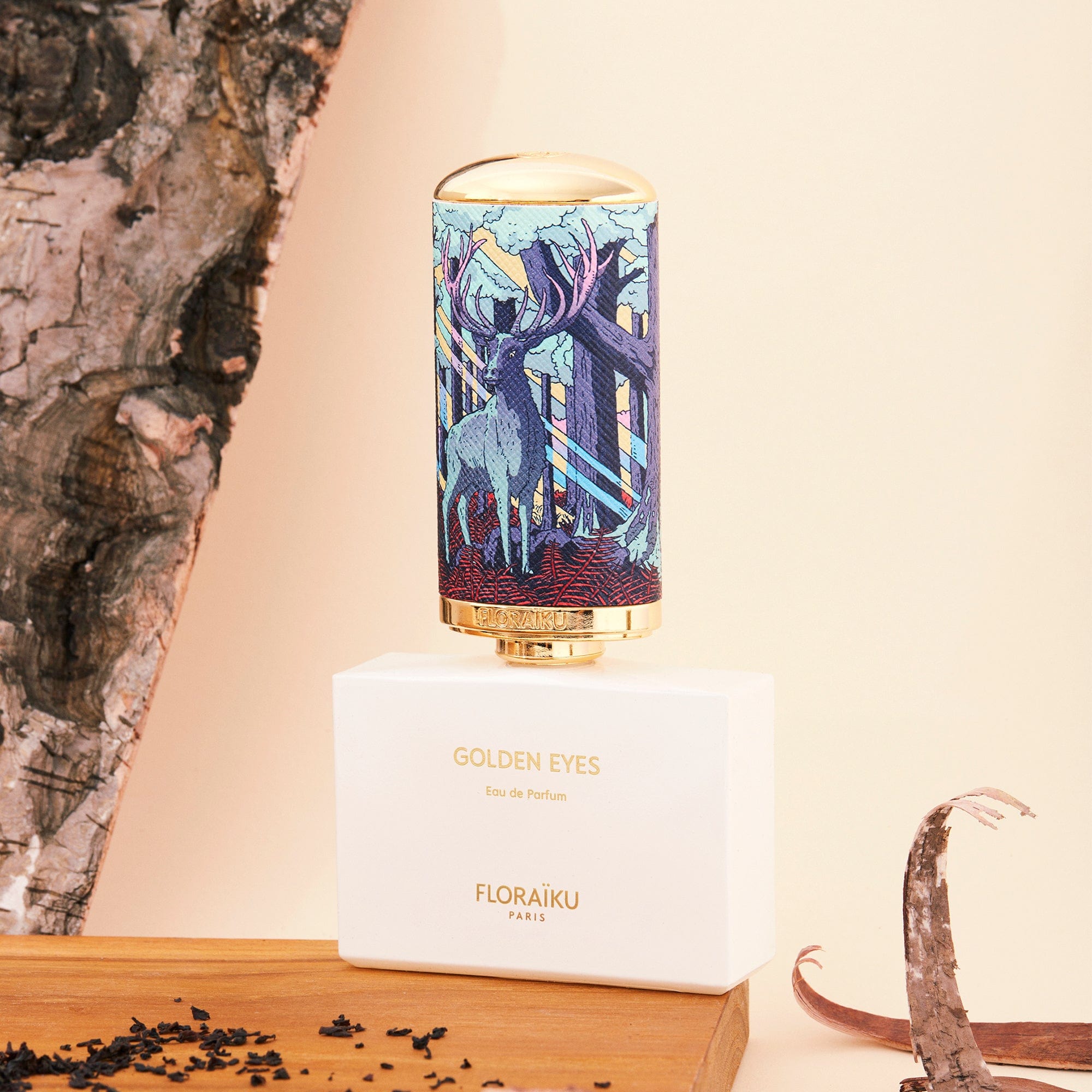 Golden Eyes - Secret Teas and Spices O Cha FLORAÏKU Eau de Parfum - ABANUC