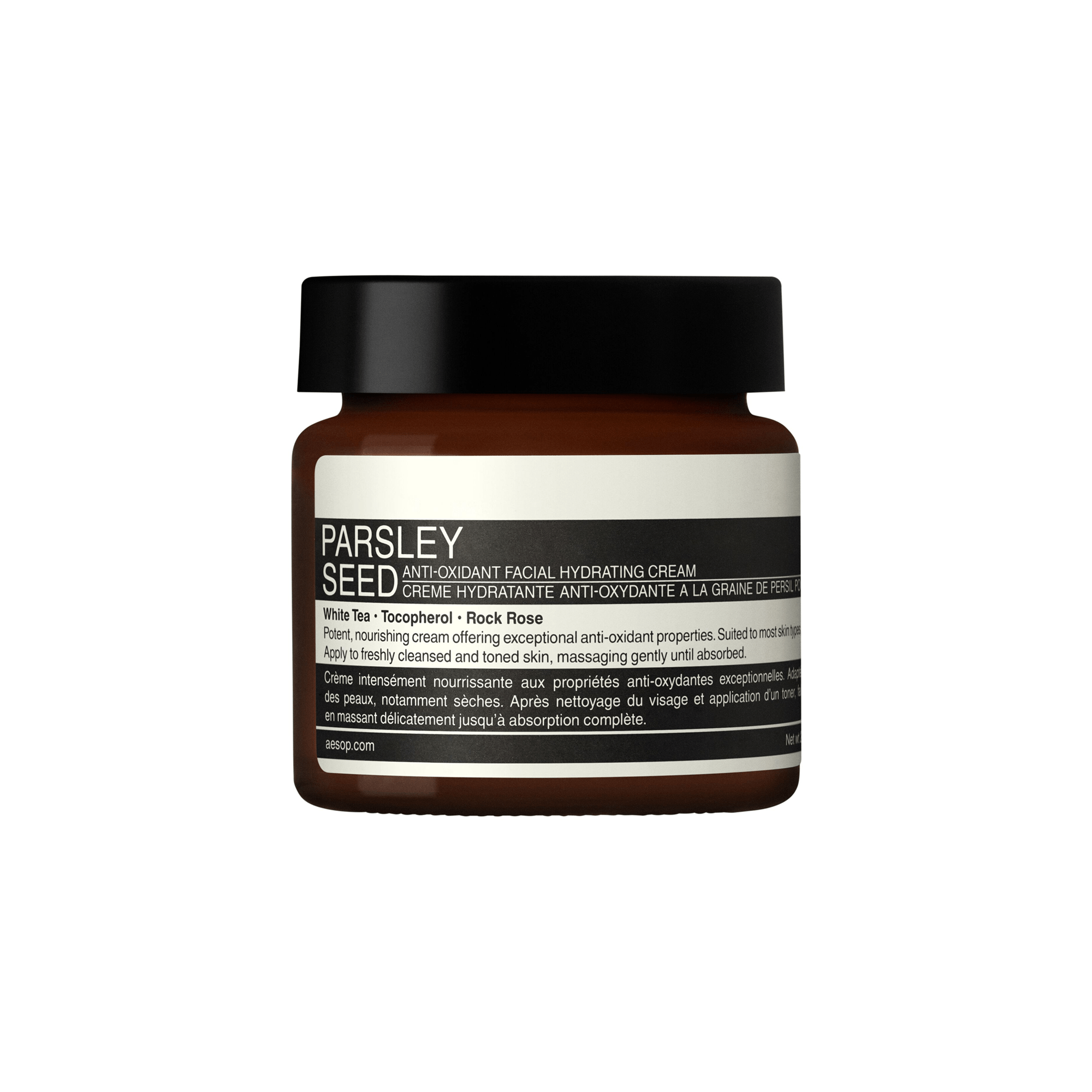 Parsley Seed Anti-Oxidant Facial Hydrating Cream Aesop Crema calmante - ABANUC