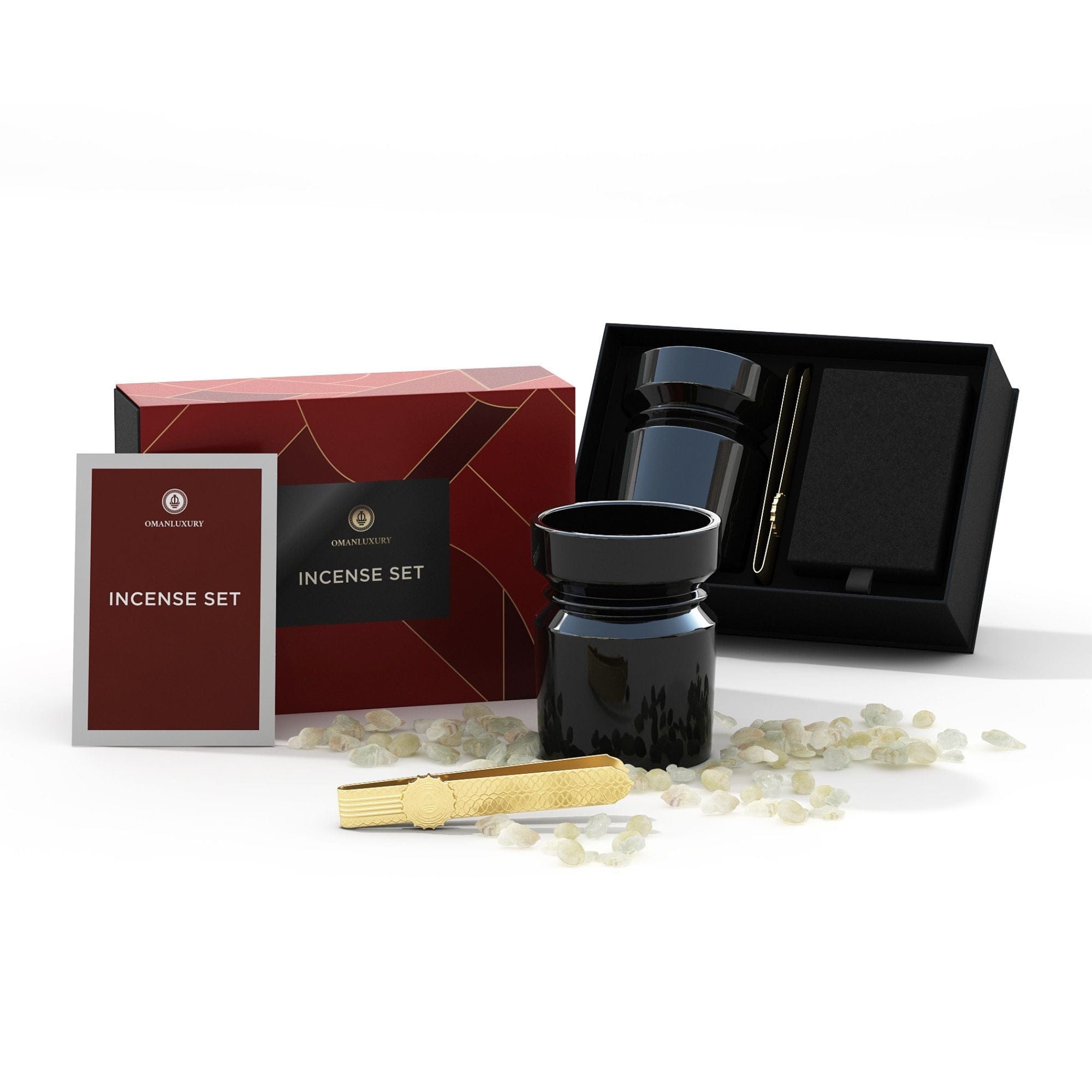 Incienso de Hojari Oman Luxury Set de incienso artesanal - ABANUC