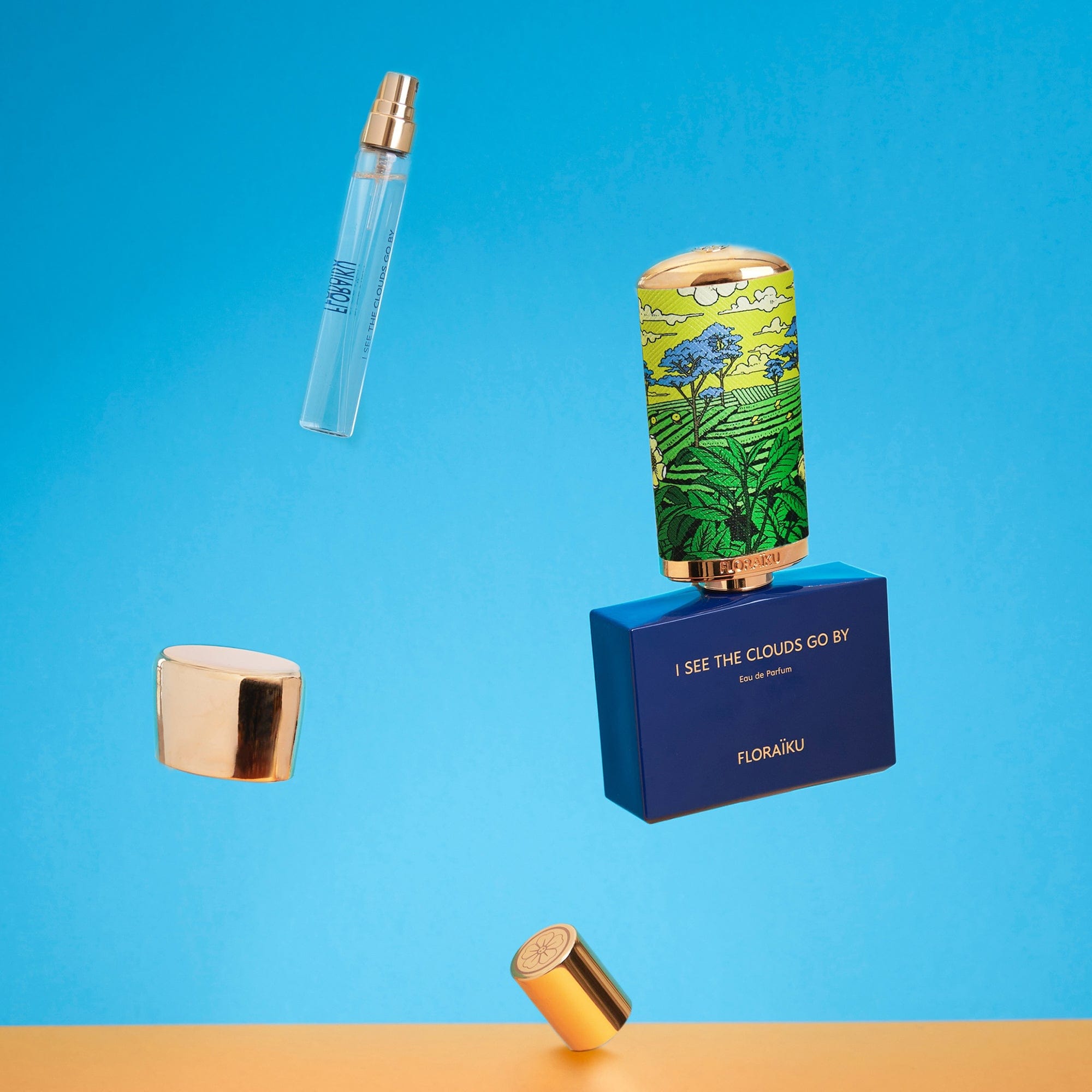 I See The Clouds Go By - Enigmatic Flowers Ikebana FLORAÏKU Eau de Parfum - ABANUC