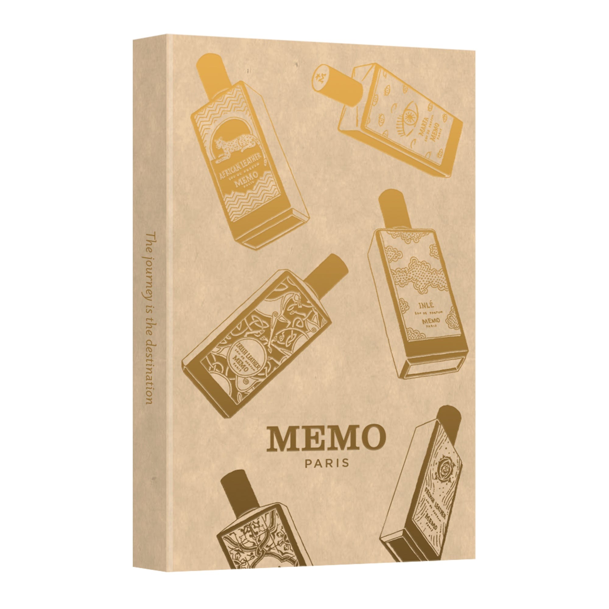 Discovery Kit x 7 muestras 'Journey book'  Memo Paris - ABANUC
