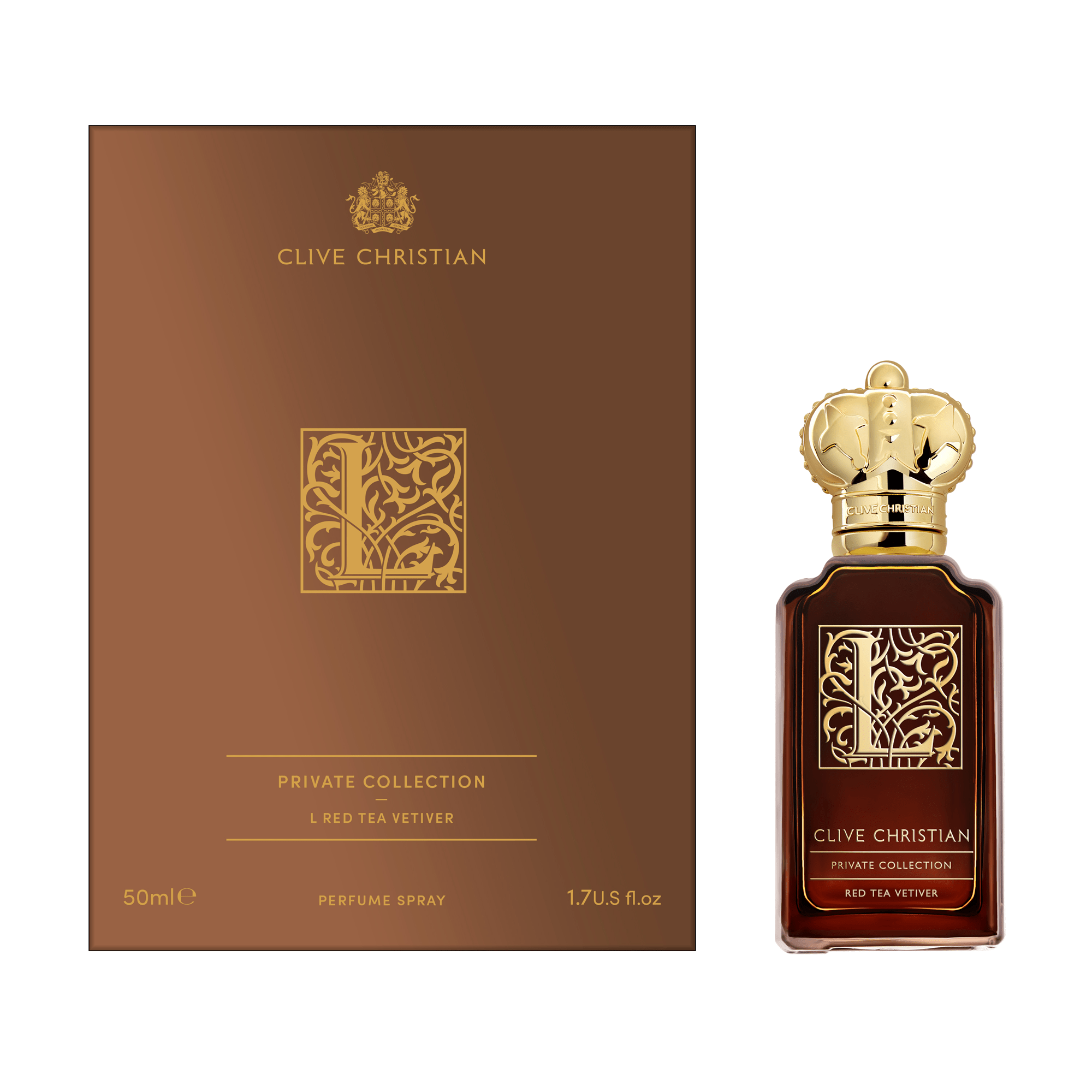 L Red Tea Vetiver CLIVE CHRISTIAN Eau de Parfum - ABANUC