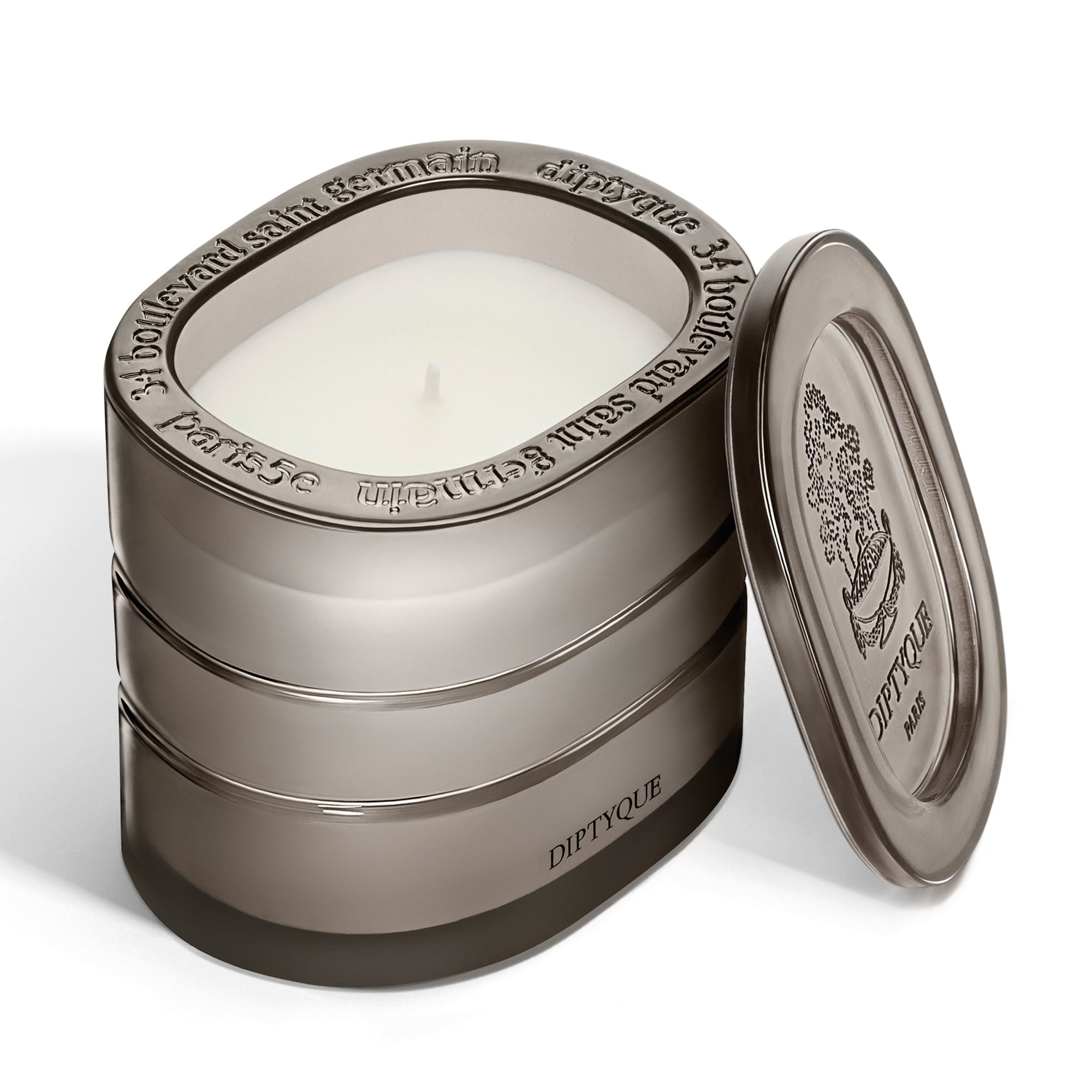 La Vallée du Temps Diptyque Vela perfumada recargable - ABANUC