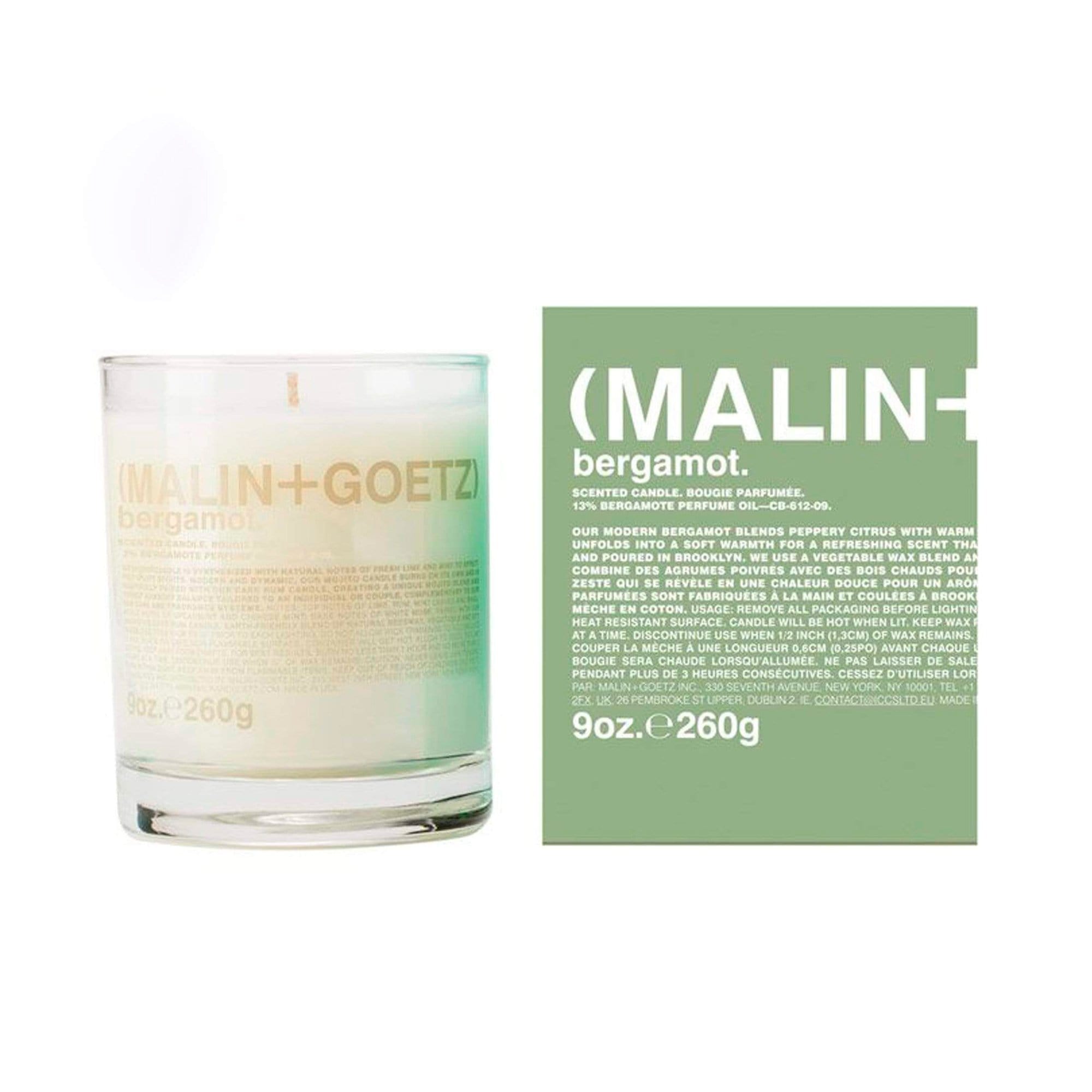 Bergamot Candle MALIN+GOETZ Vela Perfumada - ABANUC