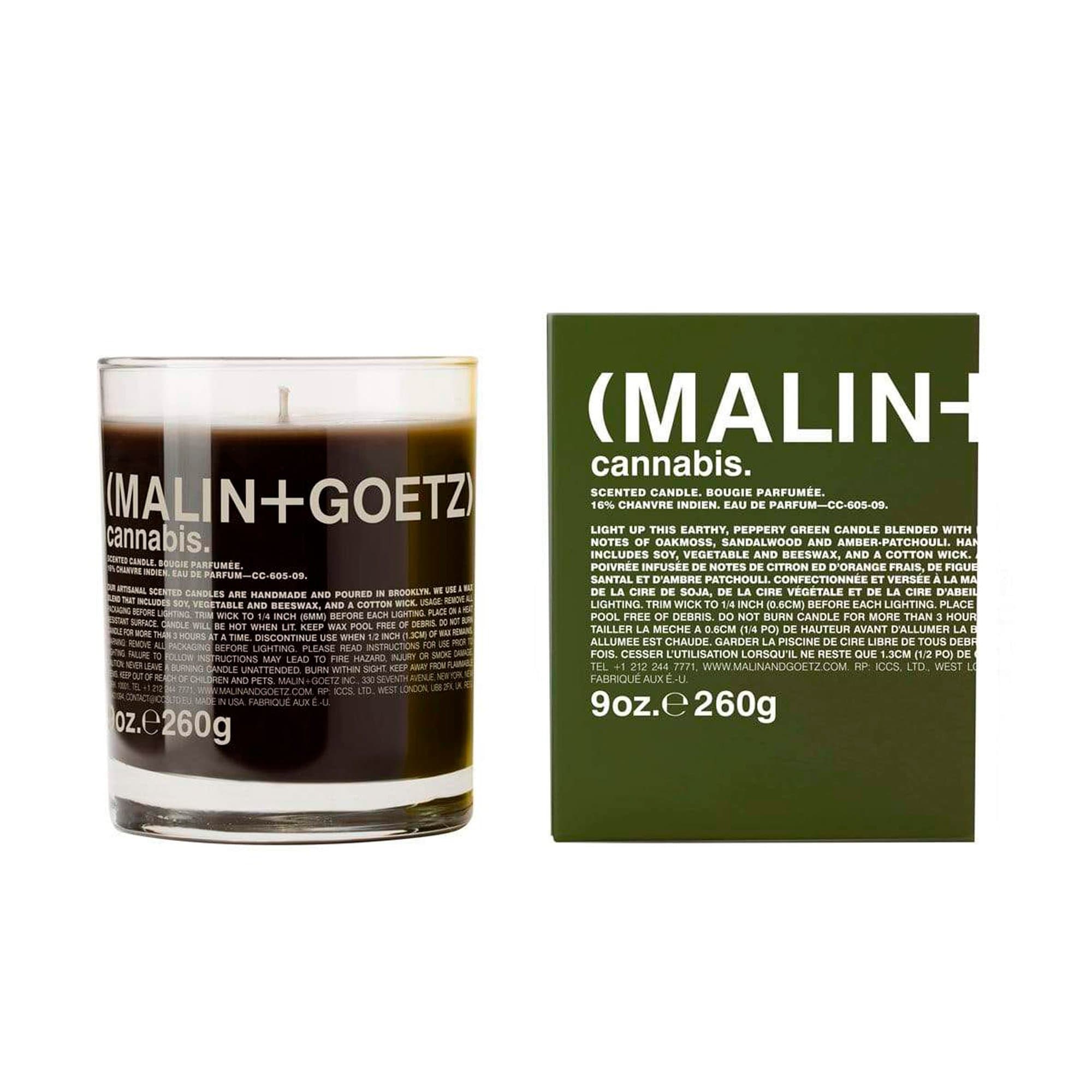 Cannabis Candle MALIN+GOETZ Vela Perfumada - ABANUC