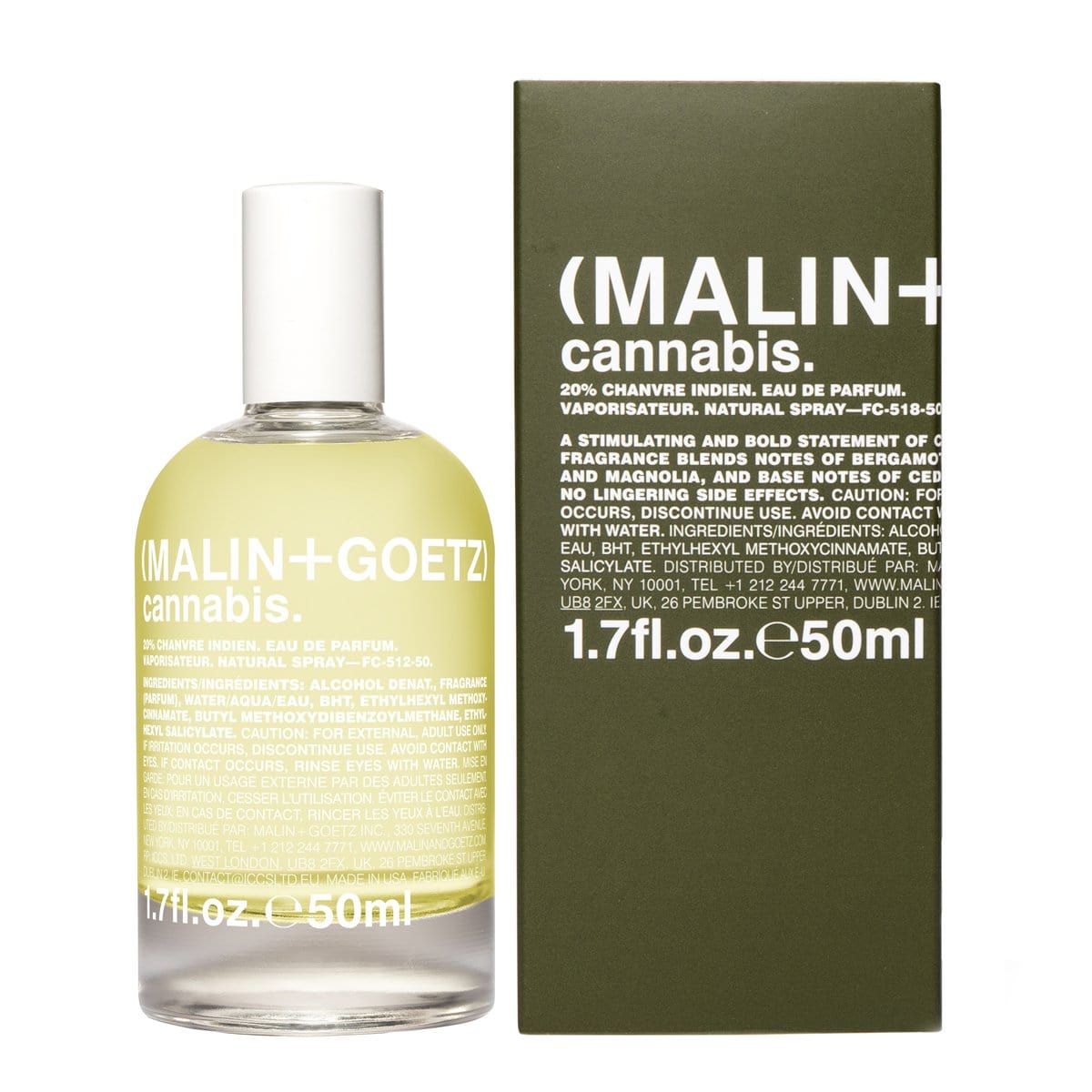 Cannabis MALIN+GOETZ Eau de Parfum - ABANUC