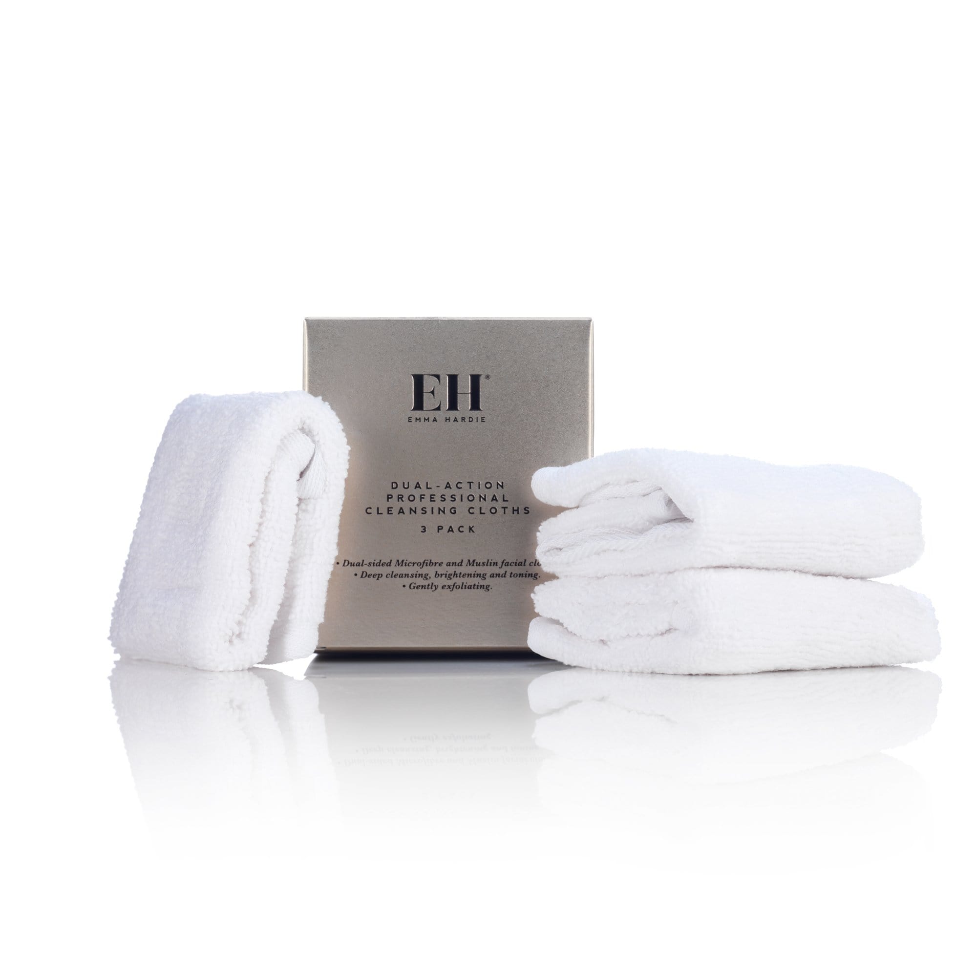 Dual Action Professional Cleansing Cloths Emma Hardie Paños Limpiadores