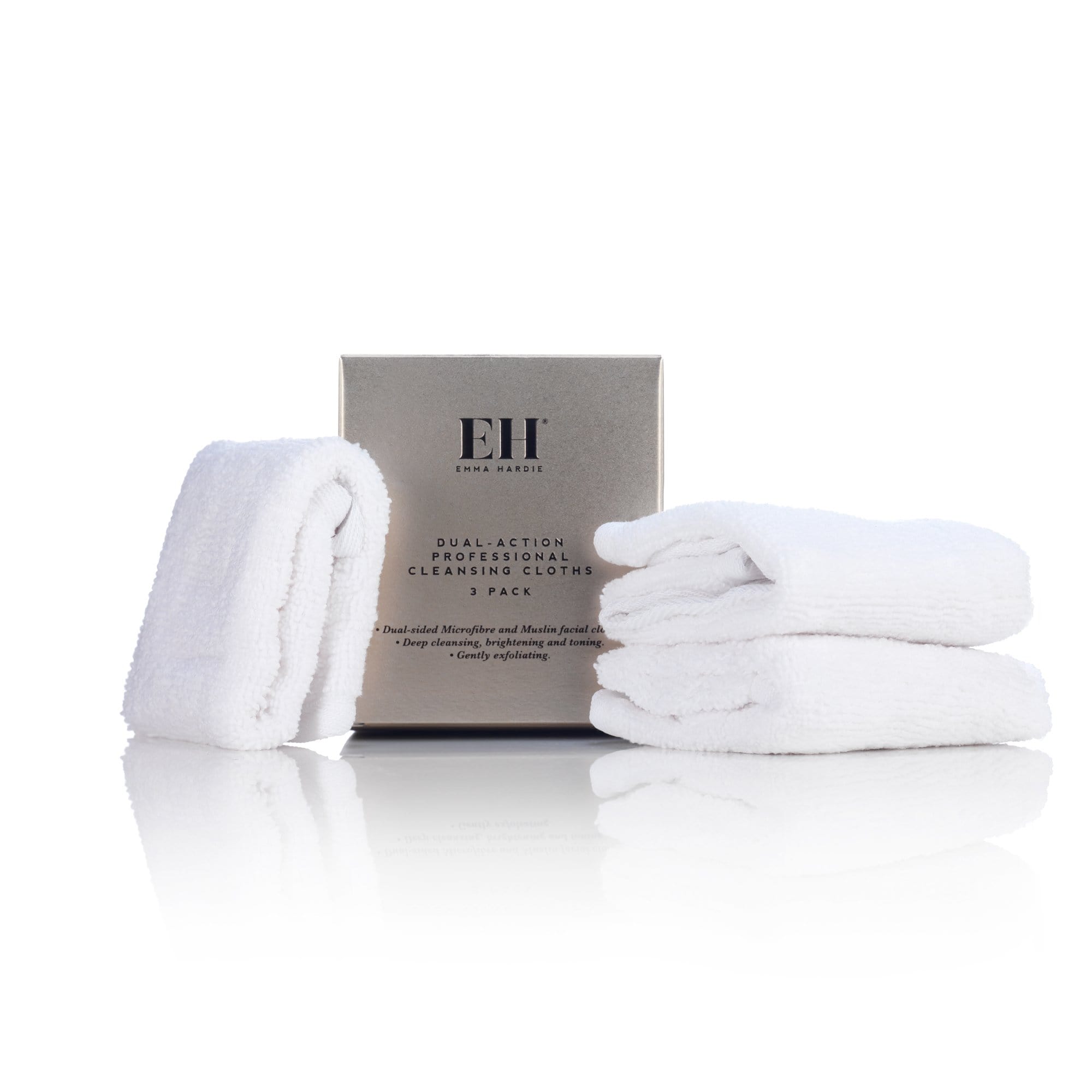 Dual Action Professional Cleansing Cloths Emma Hardie Paños Limpiadores - ABANUC