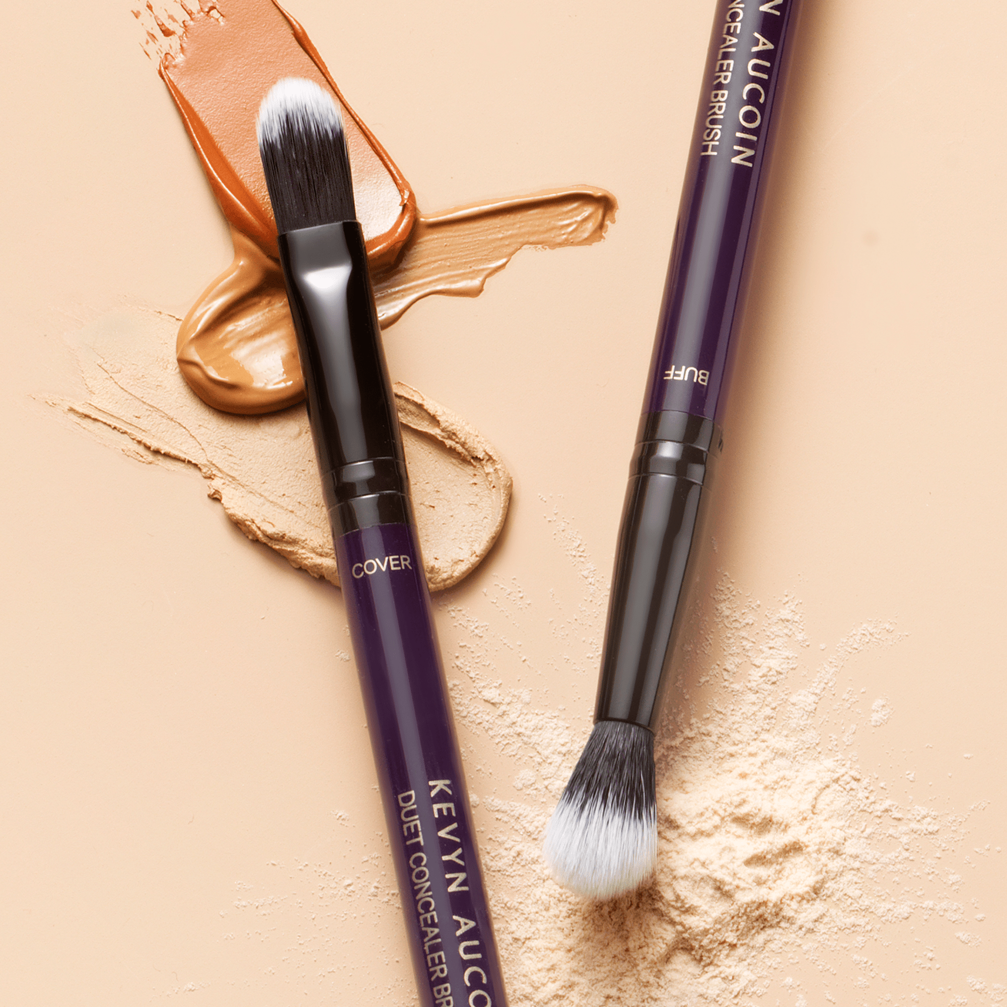 Duet Concealer Brush Kevyn Aucoin Brocha para corrector - ABANUC
