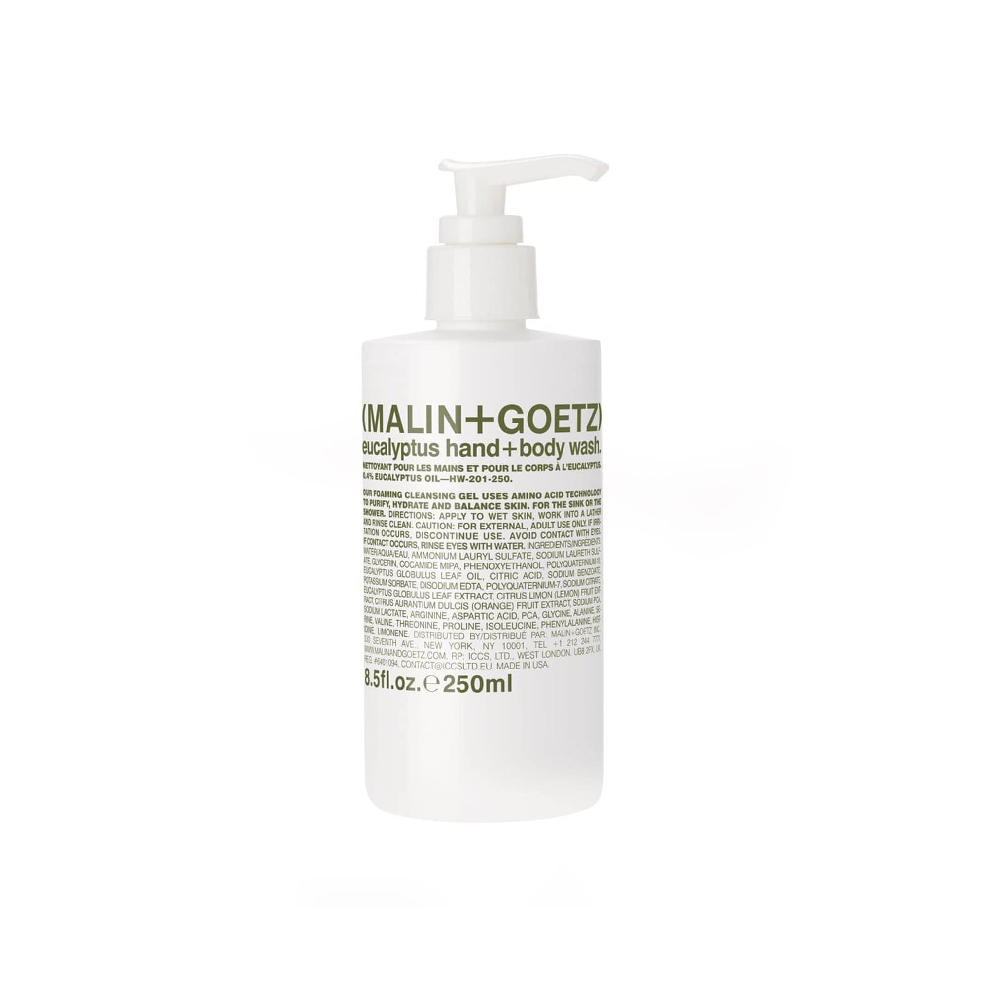 Eucalyptus Hand and Body Wash MALIN+GOETZ Jabón de eucalipto para manos y cuerpo - ABANUC