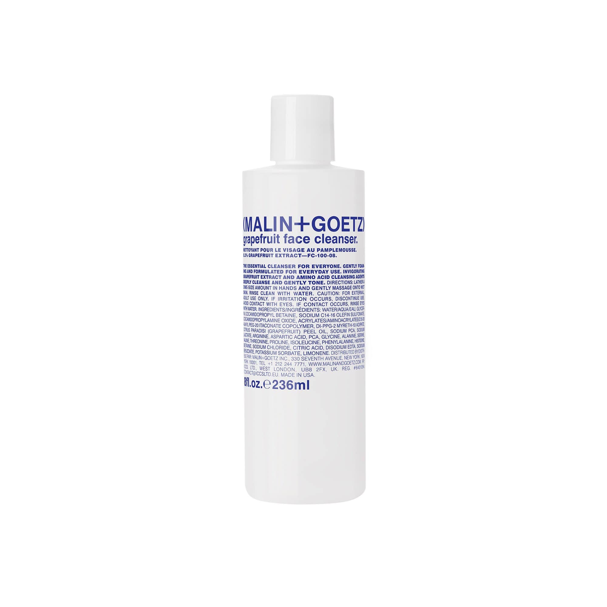 Grapefruit Face Cleanser MALIN+GOETZ Limpiadora facial de pomelo - ABANUC