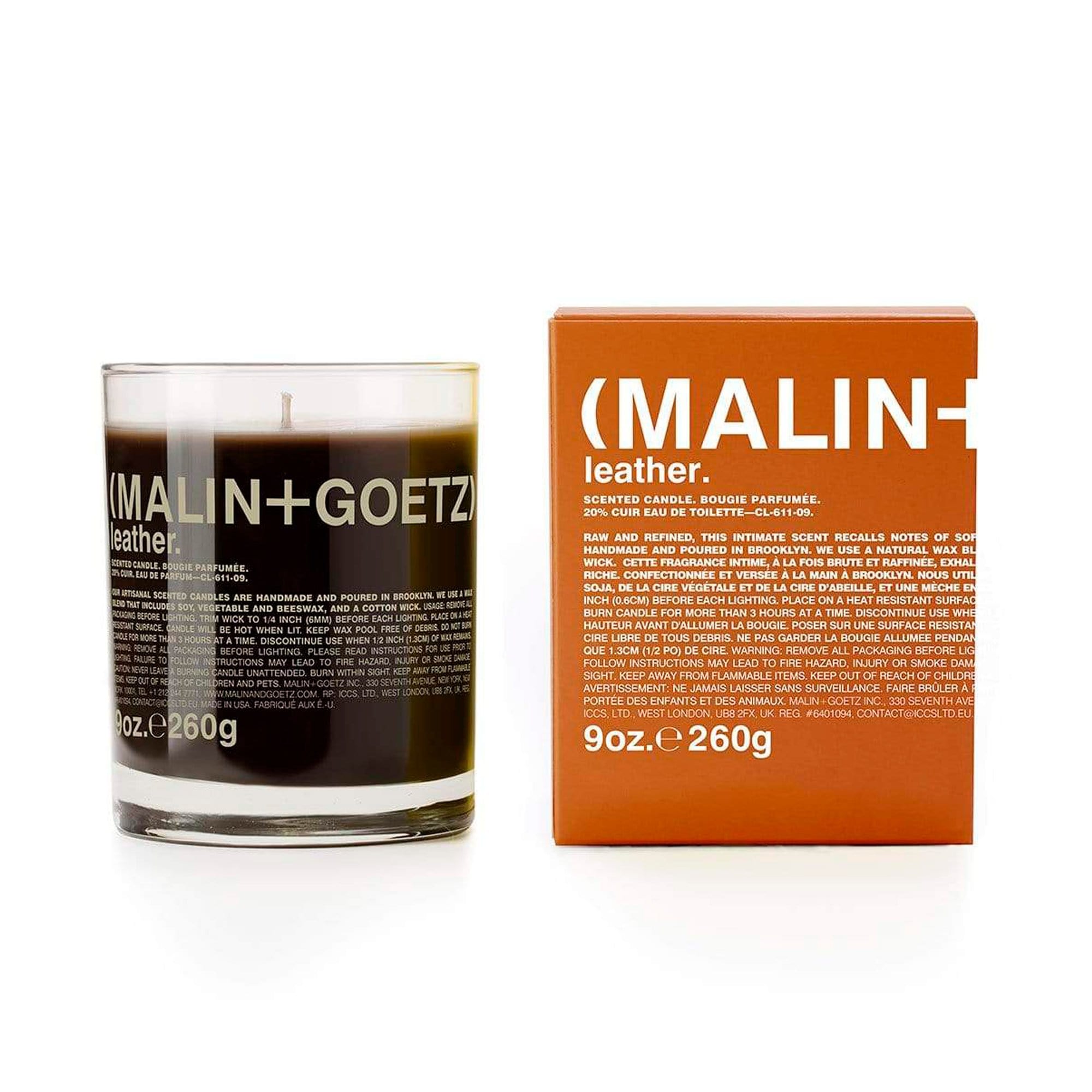 Leather Candle MALIN+GOETZ Vela Perfumada - ABANUC