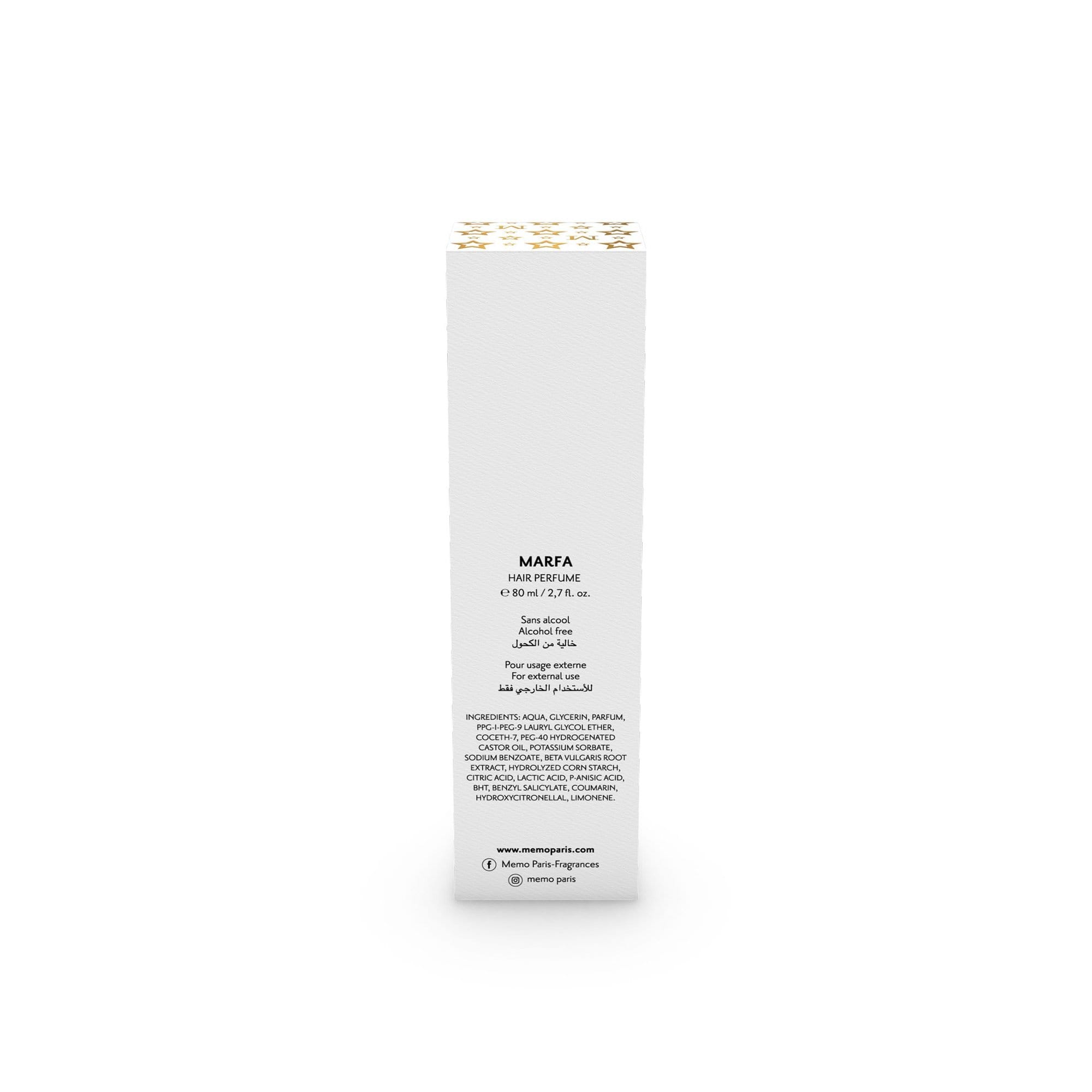 Marfa de Memo Paris Perfume para el pelo - ABANUC