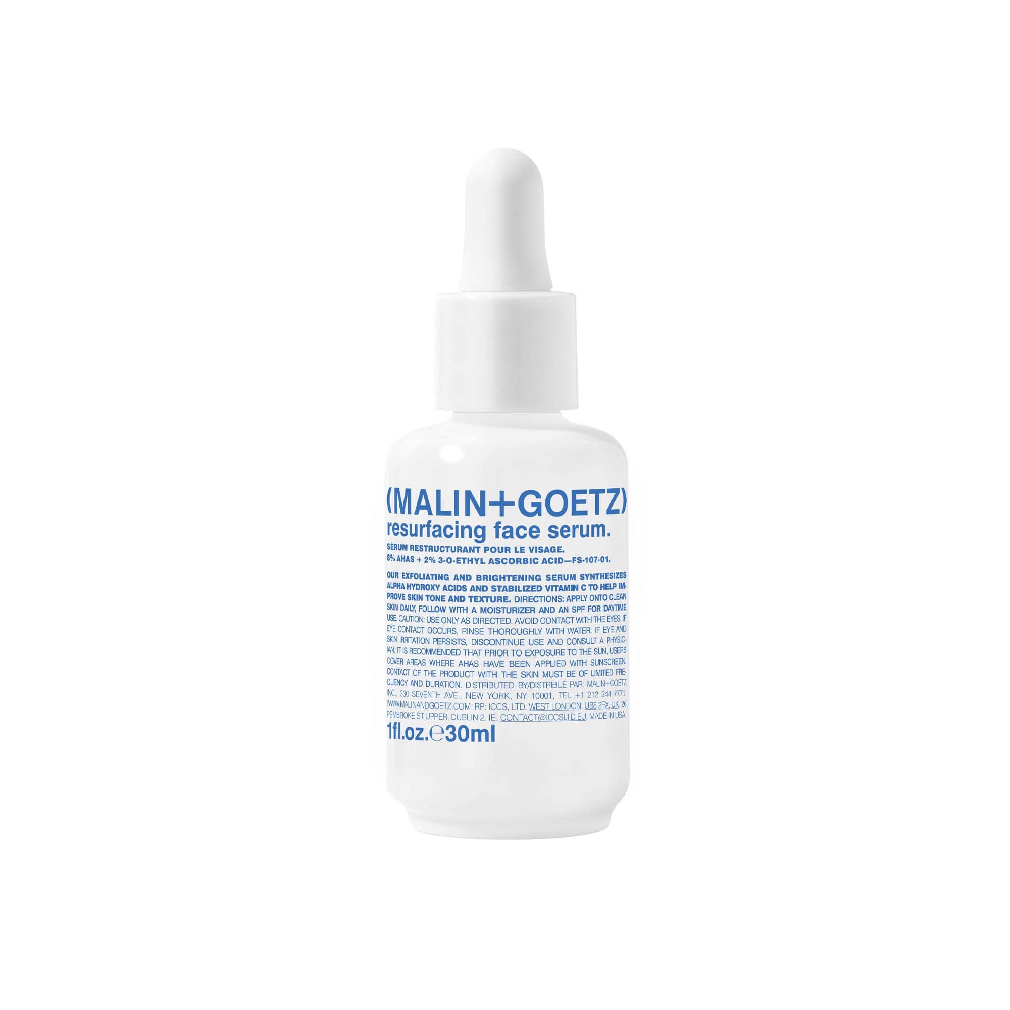 Resurfacing Face Serum MALIN+GOETZ Sérum re-estructurante para el rostro - ABANUC
