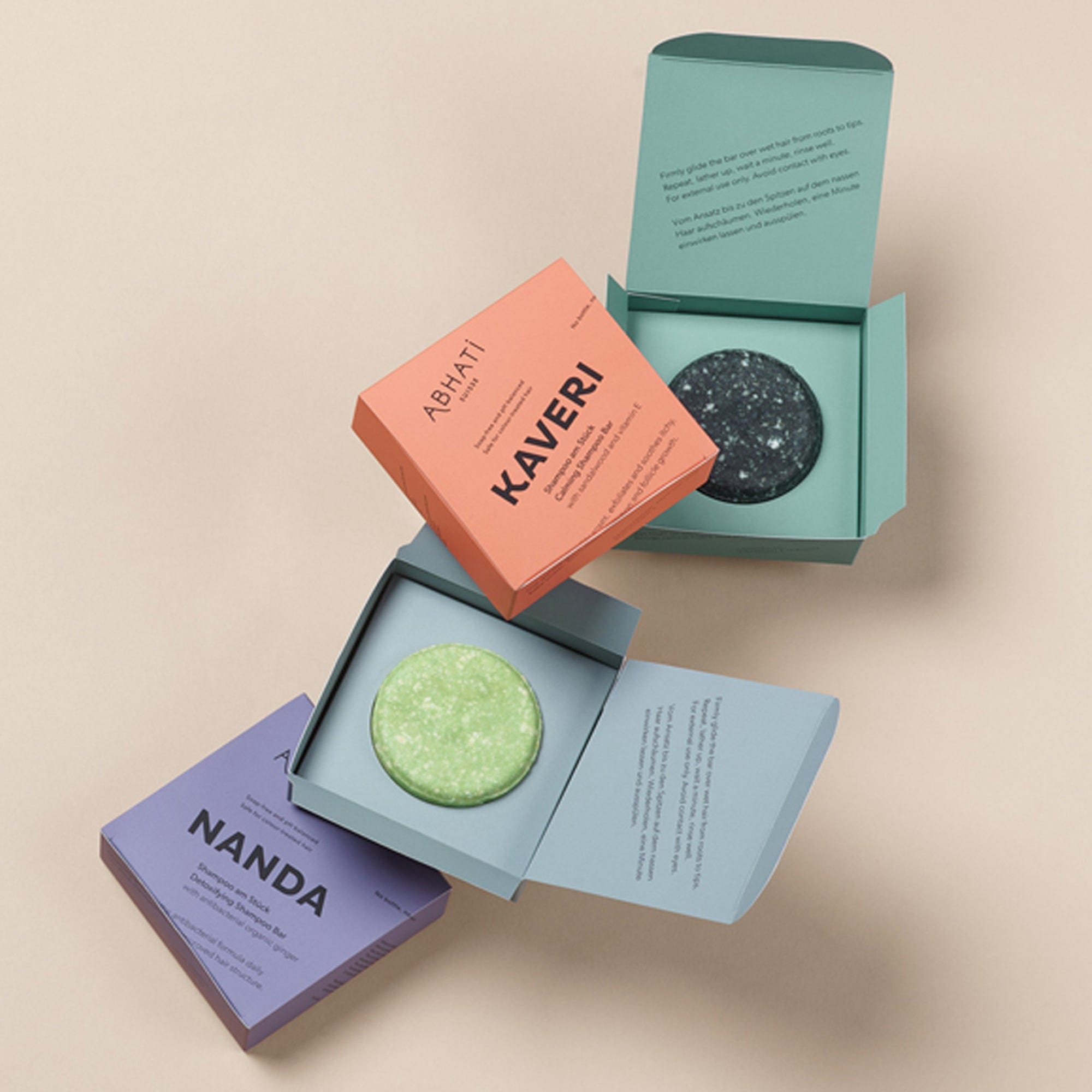 Nanda Detox Shampoo ABHATI Champú sólido desintoxicante - ABANUC