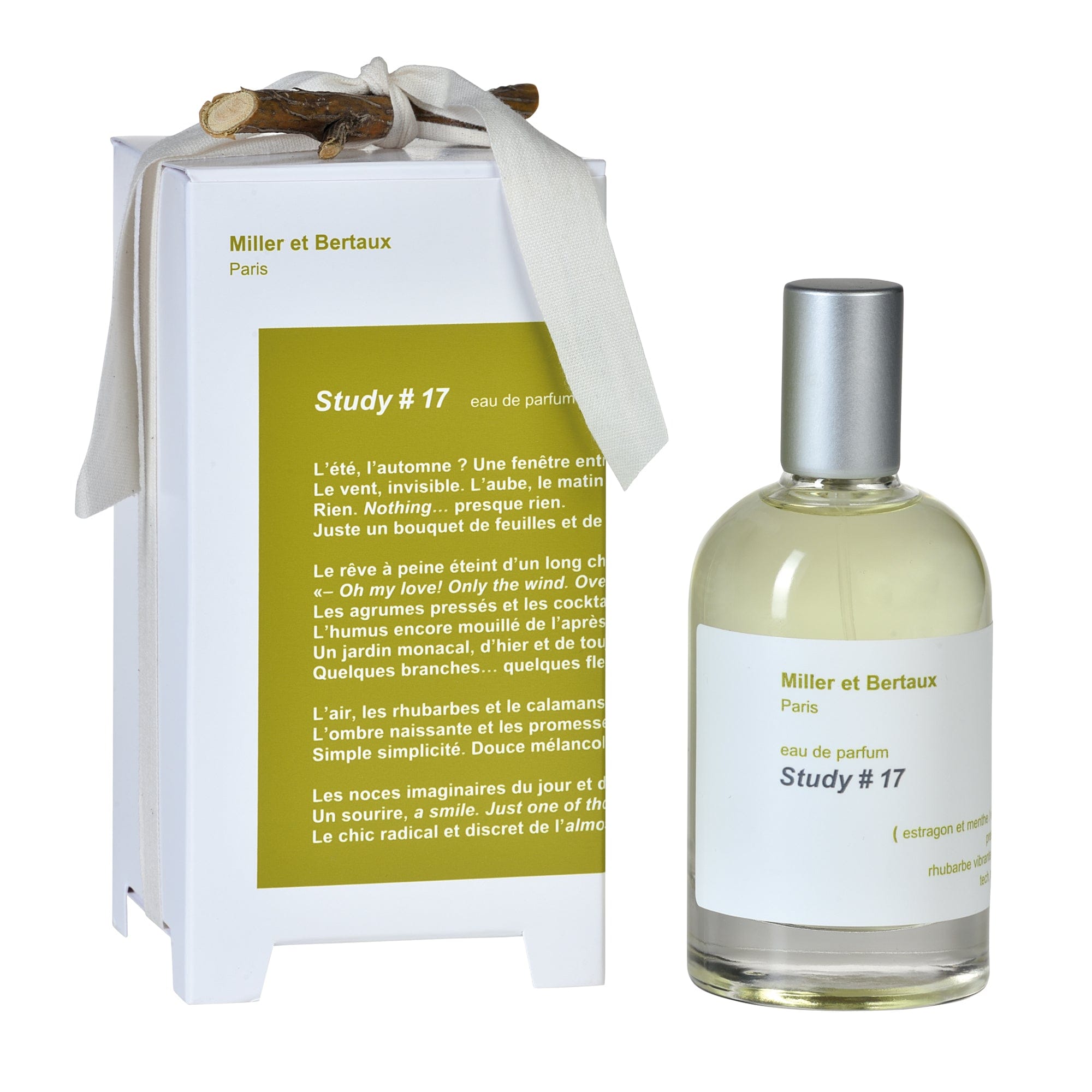 Study #17 Miller et Bertaux Eau de Parfum