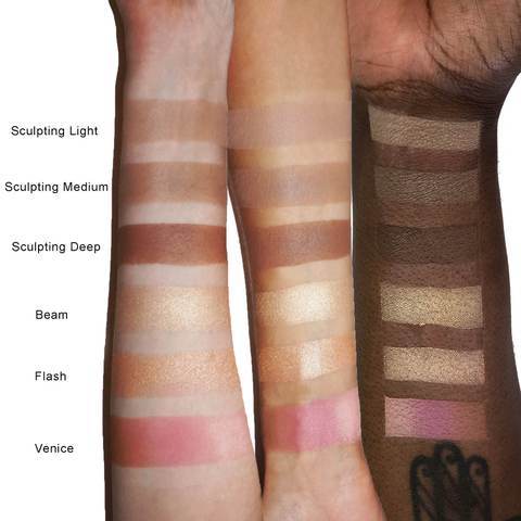 The Art of Sculpting + Defining Volume III KEVYN AUCOIN Paleta - ABANUC