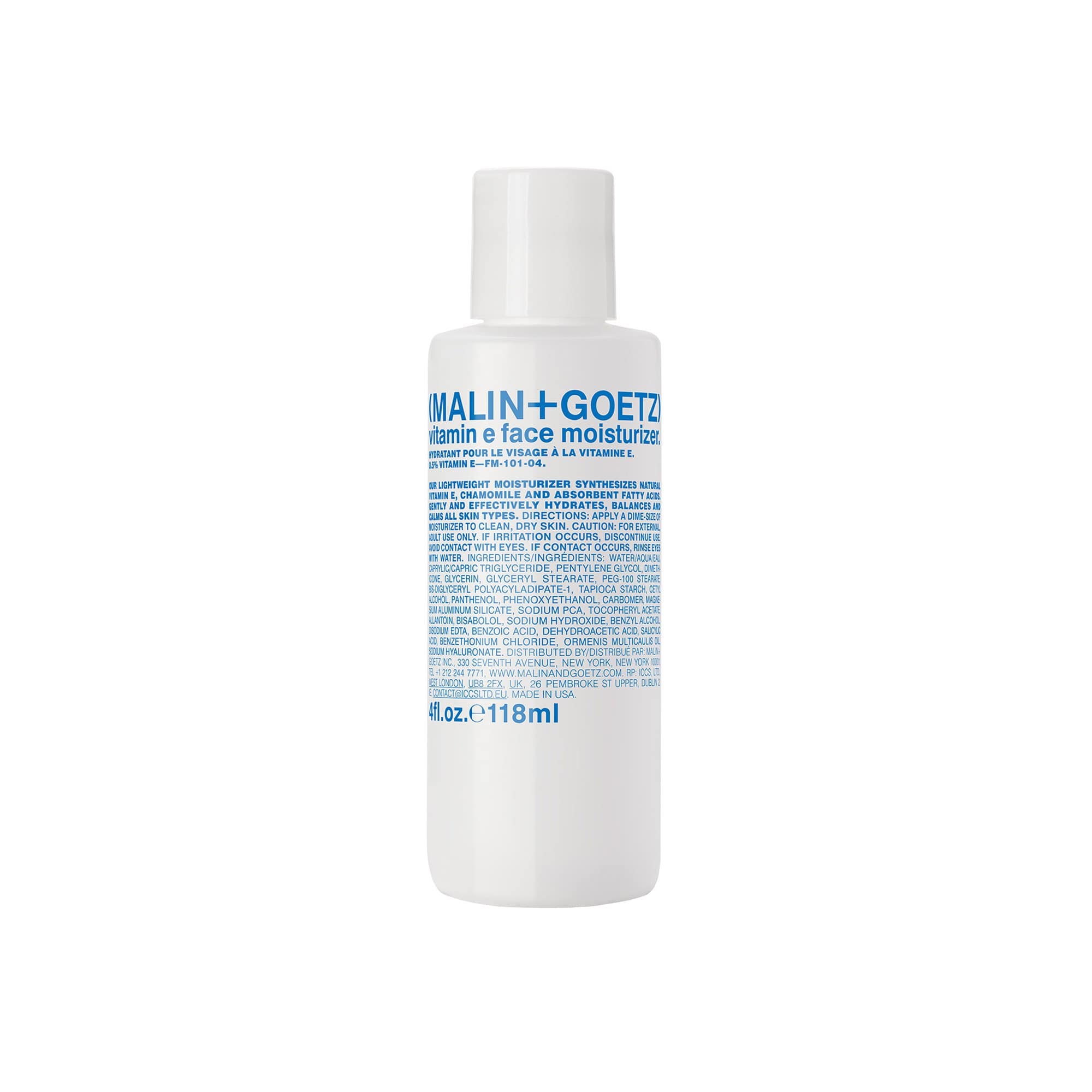 Vitamin E Face Moisturizer MALIN+GOETZ Hidratante facial con vitamina E - ABANUC