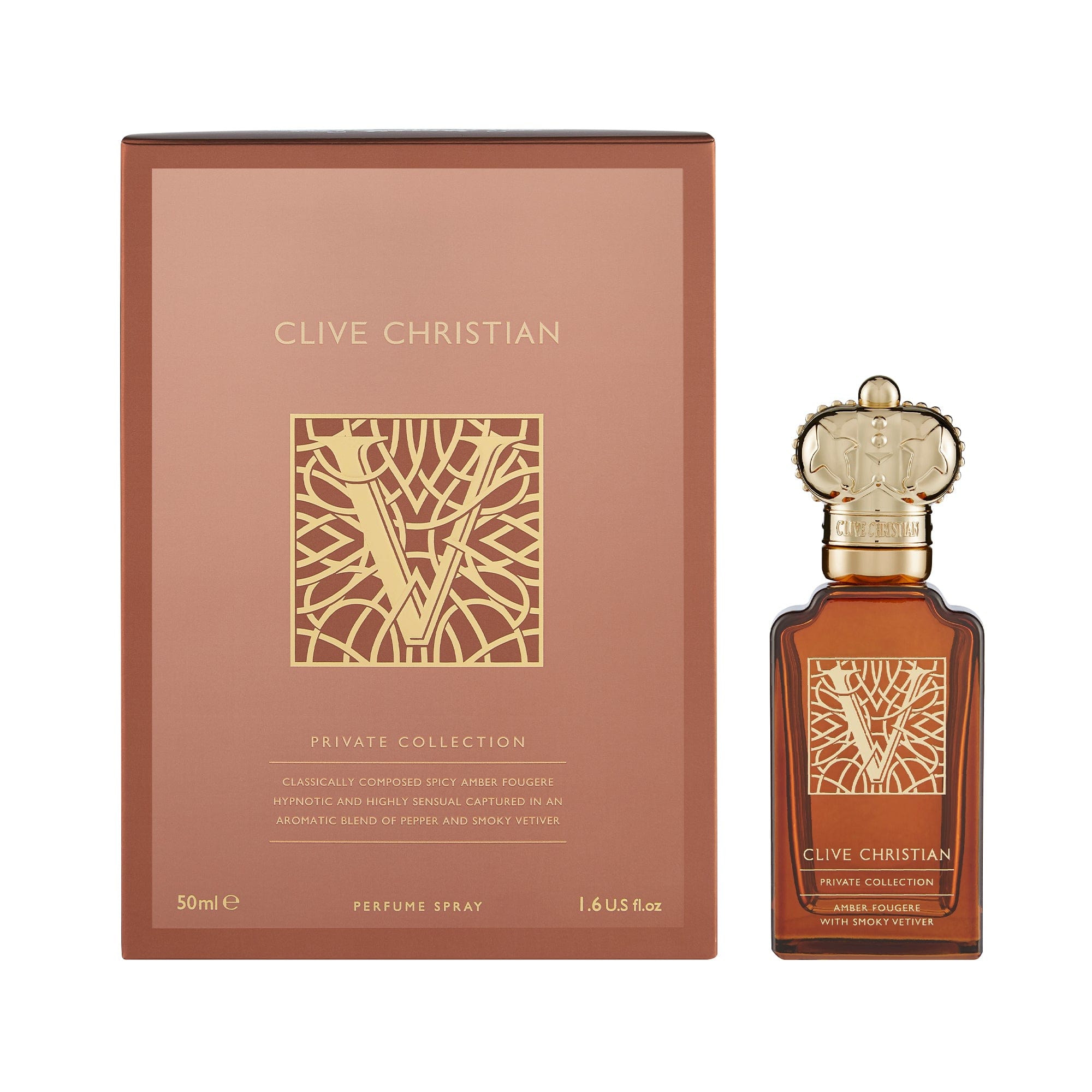 V Amber Fougere Masculine CLIVE CHRISTIAN Eau de Parfum - ABANUC