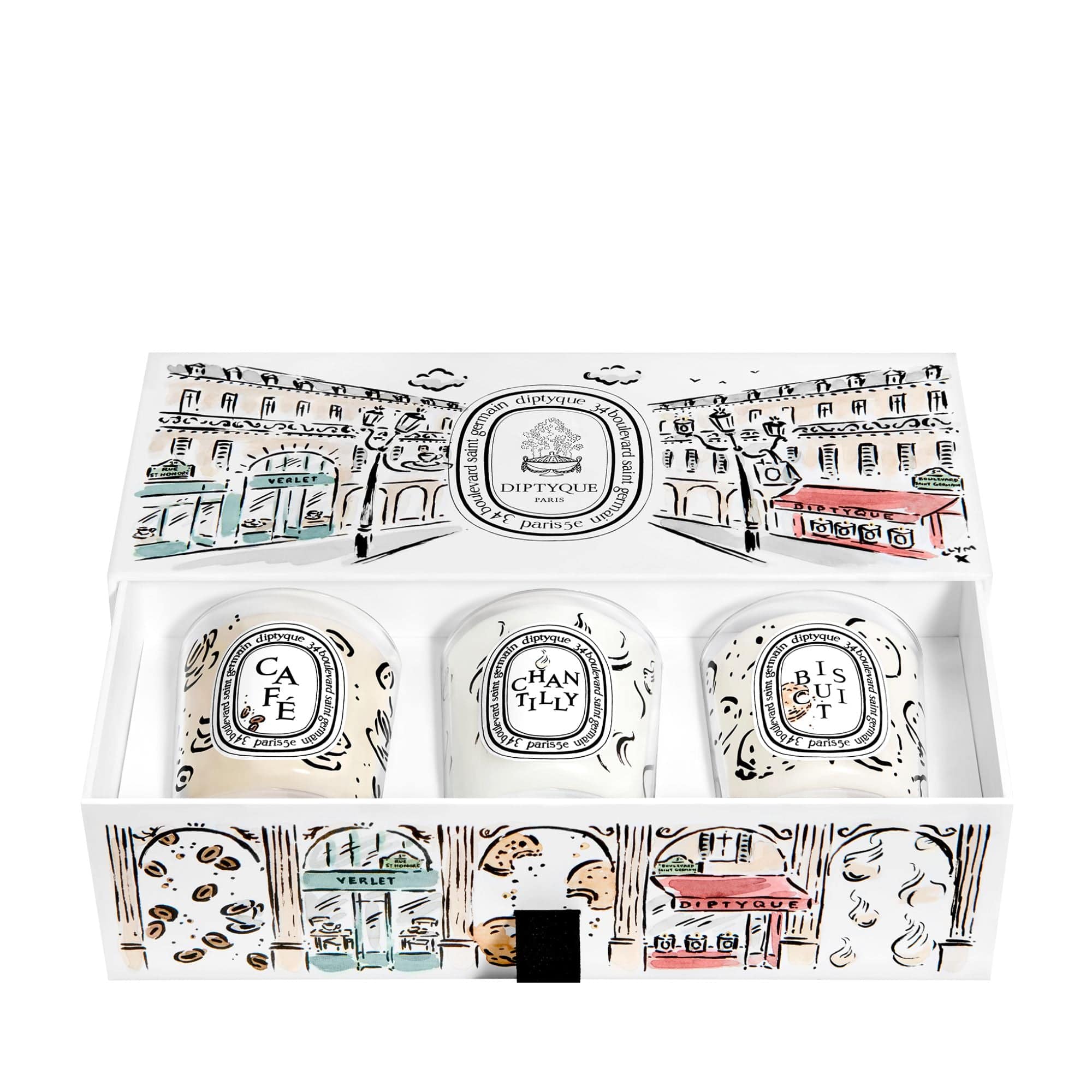 Coffee, Chantilly and Biscuits Diptyque Set Limited Edition Set