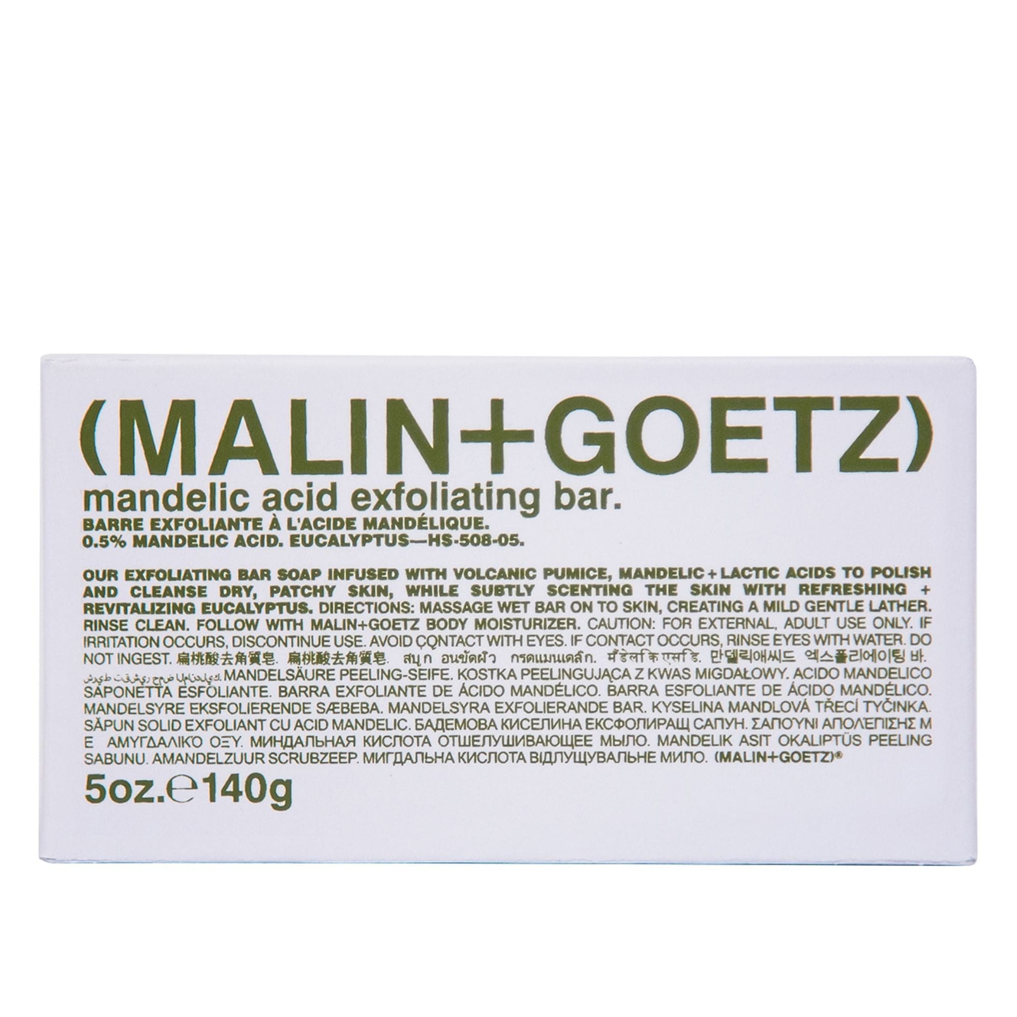 Mandelic Exfoliating Bar Eucalyptus MALIN+GOETZ Barra exfoliante