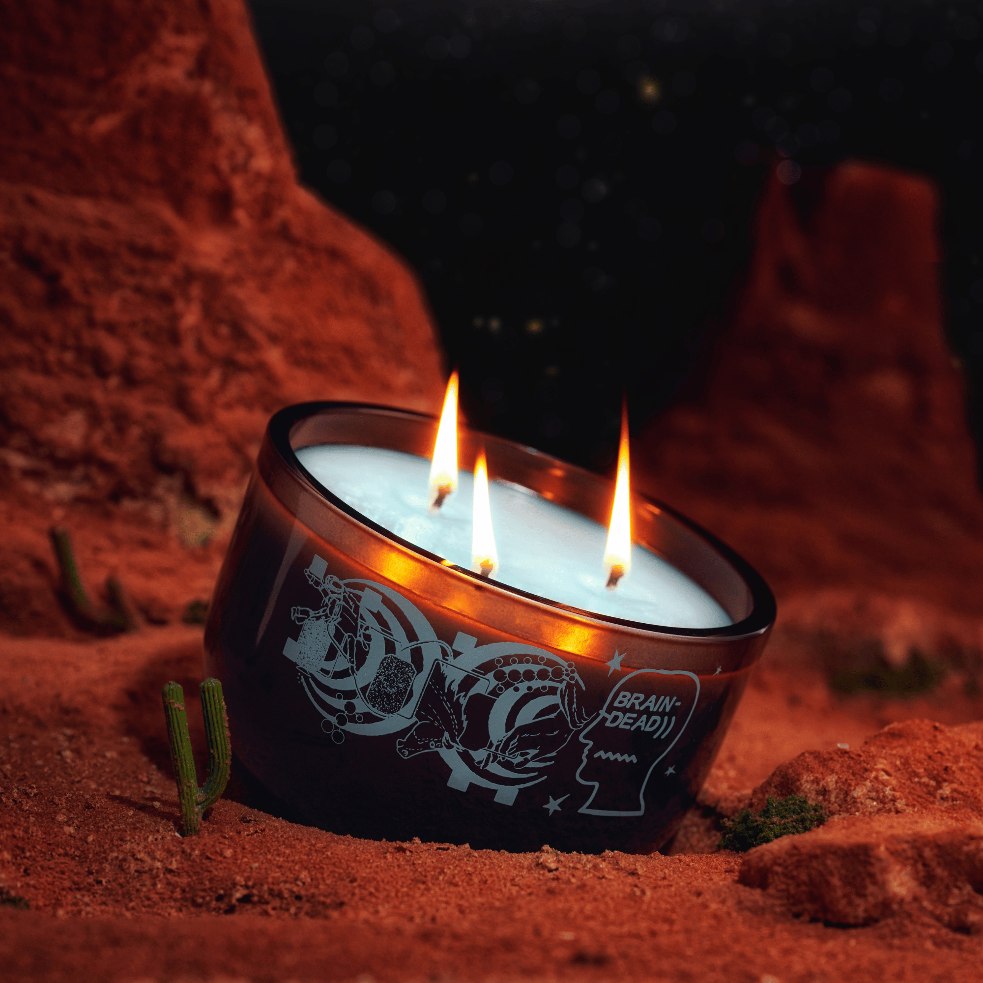 Leather Super Candle, BRAIN DEAD COLLECTION | MALIN+GOETZ