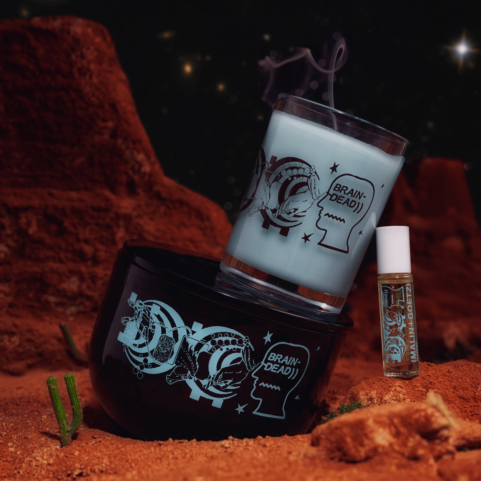 Leather Super Candle, BRAIN DEAD COLLECTION | MALIN+GOETZ
