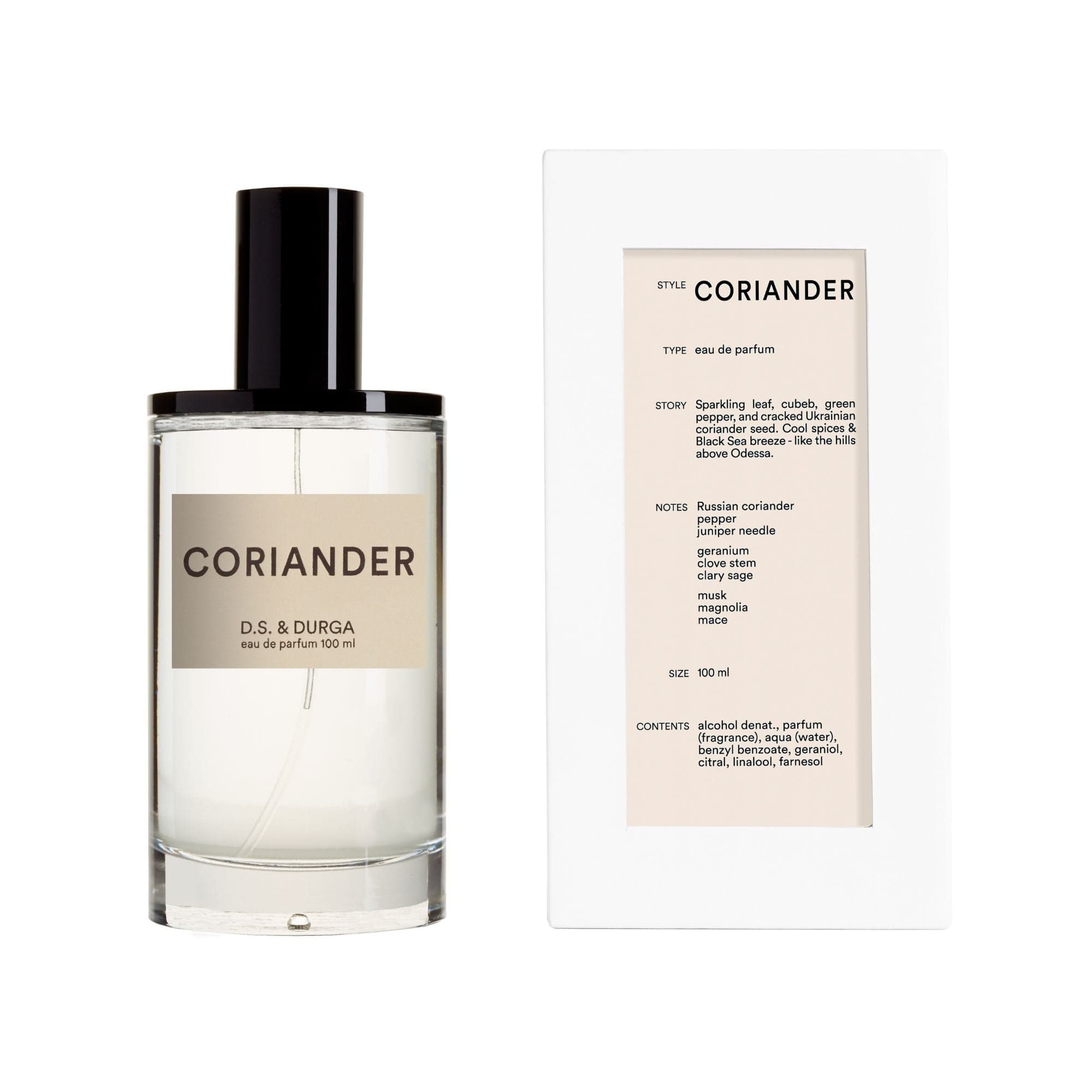 Coriander D.S. & Durga Eau de Parfum