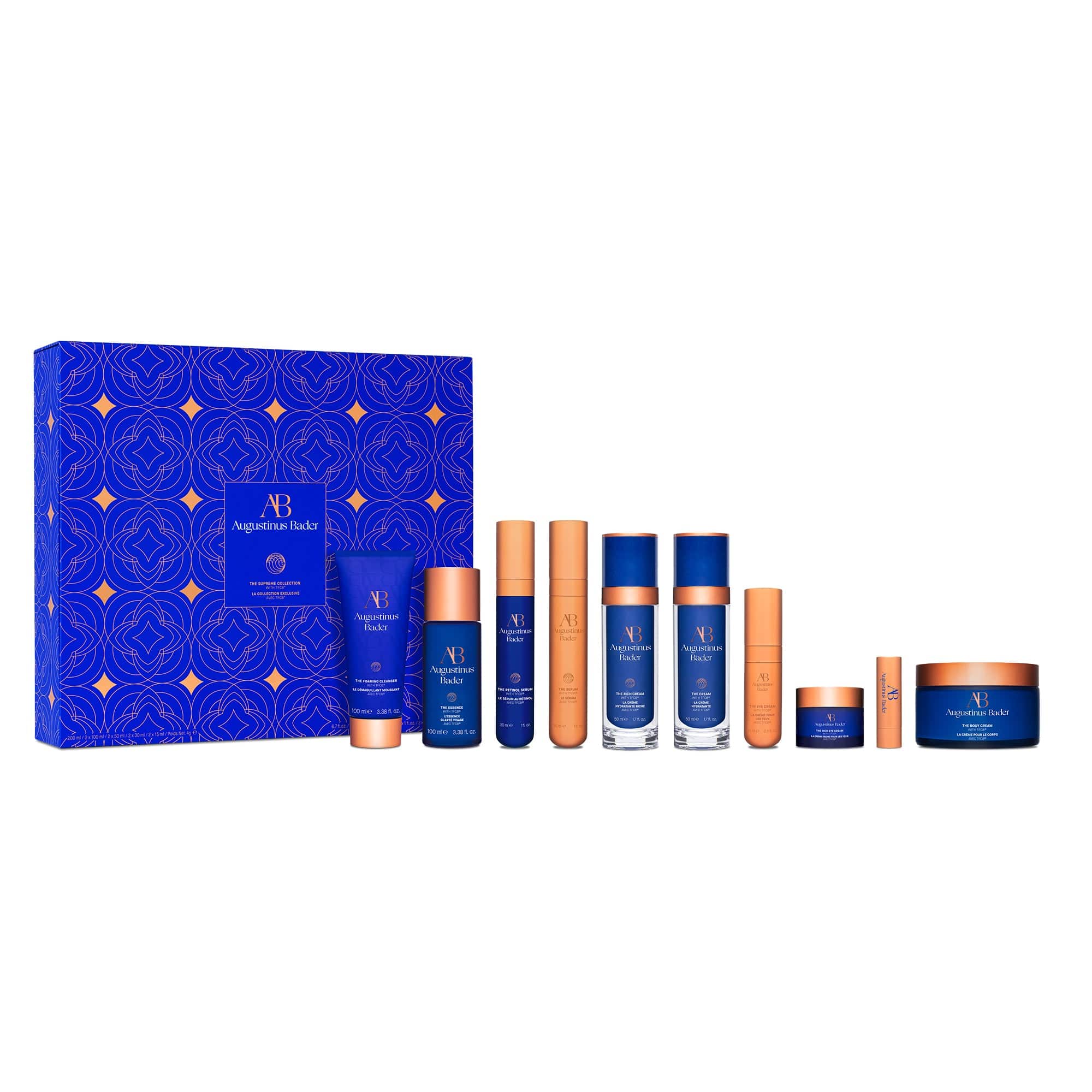 The Supreme Collection Augustinus Bader | Set de 10 Esenciales en Tamaño Completo