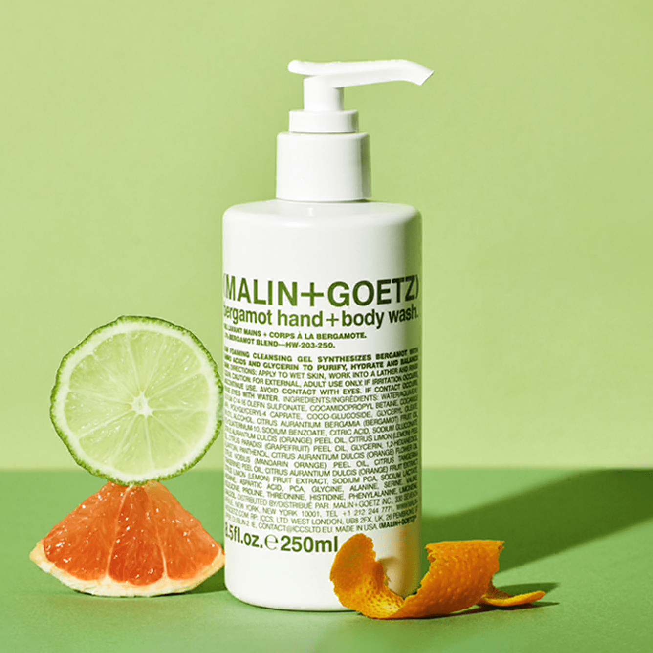 Bergamot Hand and Body Wash MALIN+GOETZ Jabón de bergamota para manos y cuerpo - ABANUC