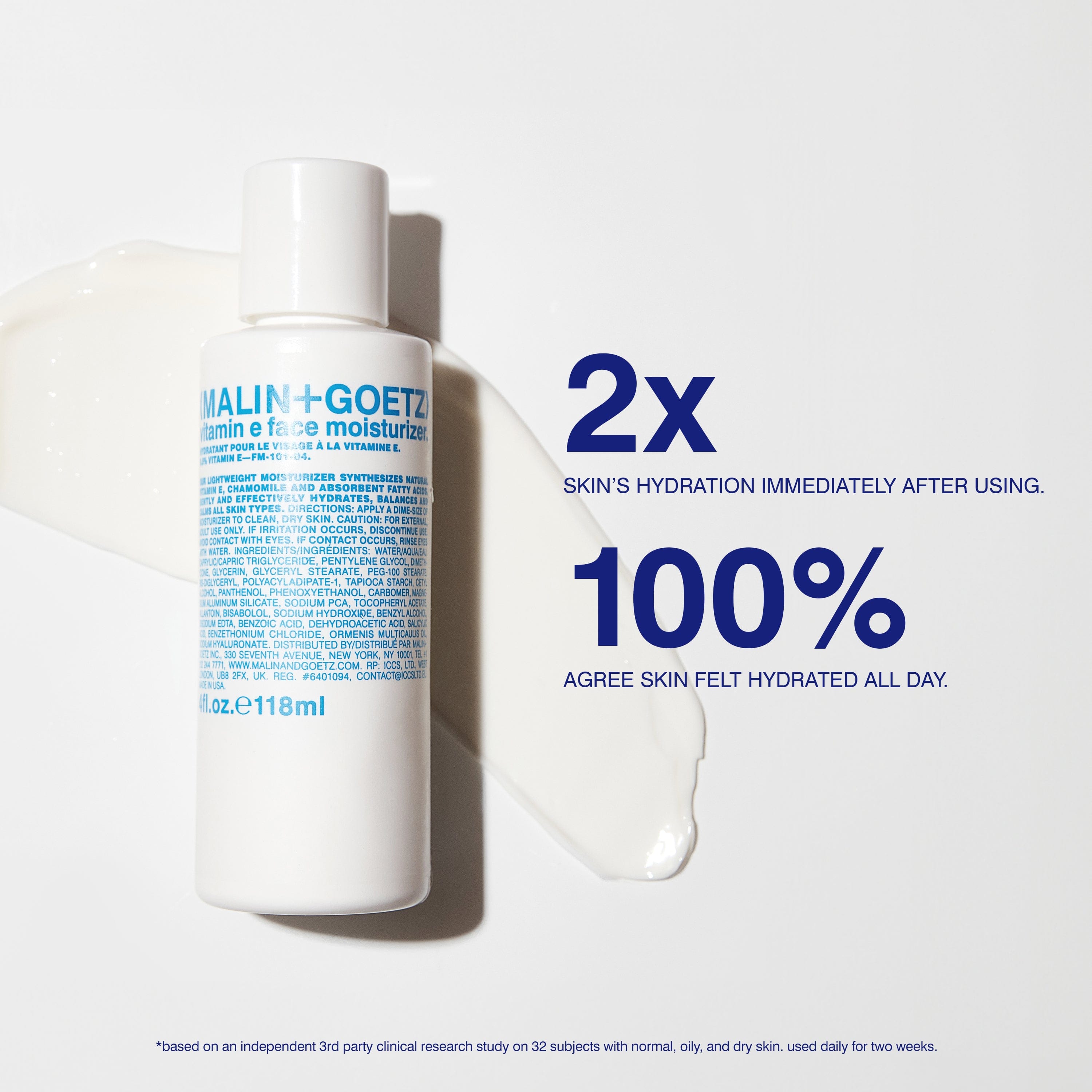 Vitamin E Face Moisturizer MALIN+GOETZ Hidratante facial con vitamina E