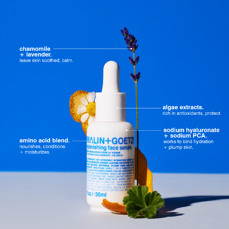 Replenishing Face Serum MALIN+GOETZ Sérum revitalizante - ABANUC