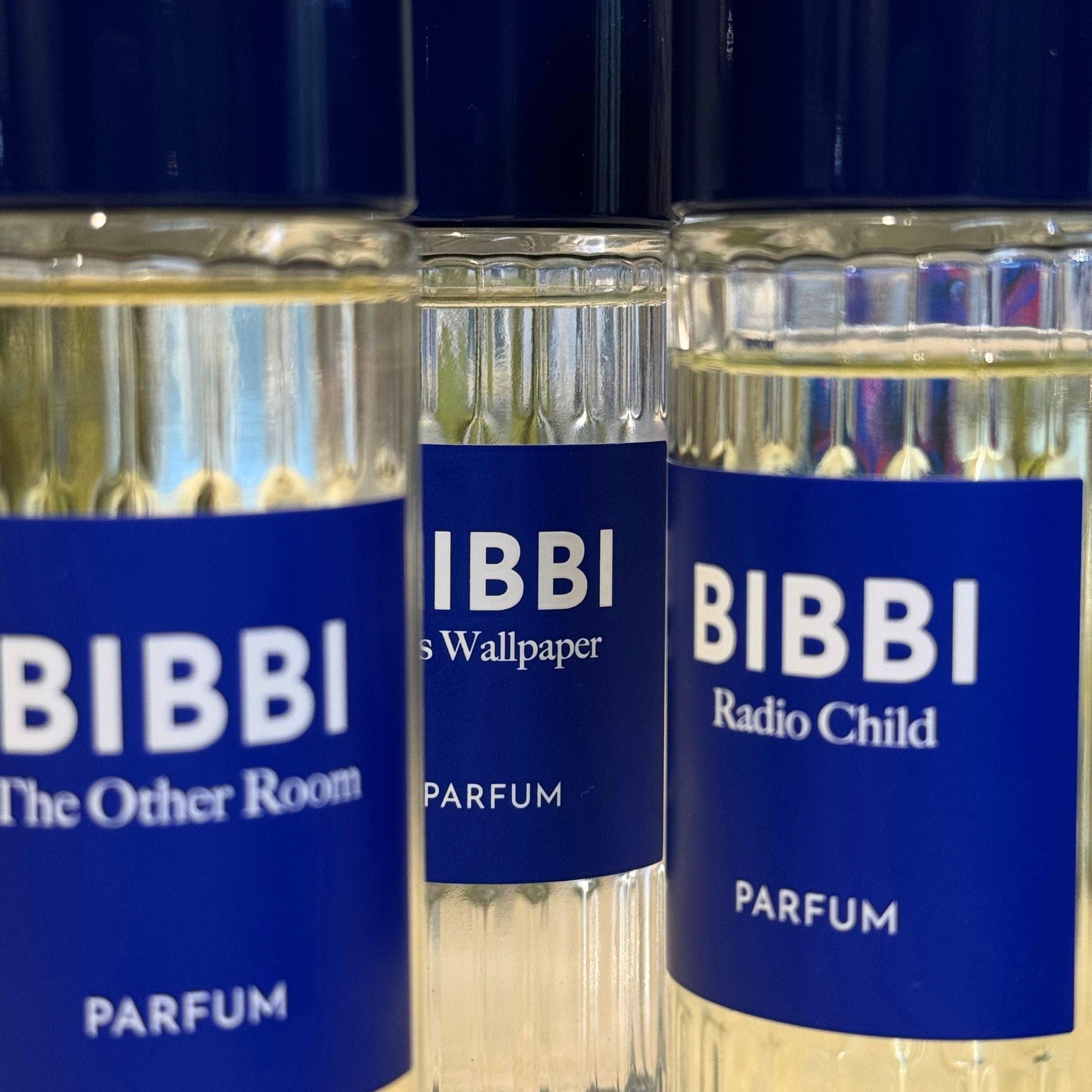 Embalagem de amostras de perfume "Os mais vendidos BIBBI".