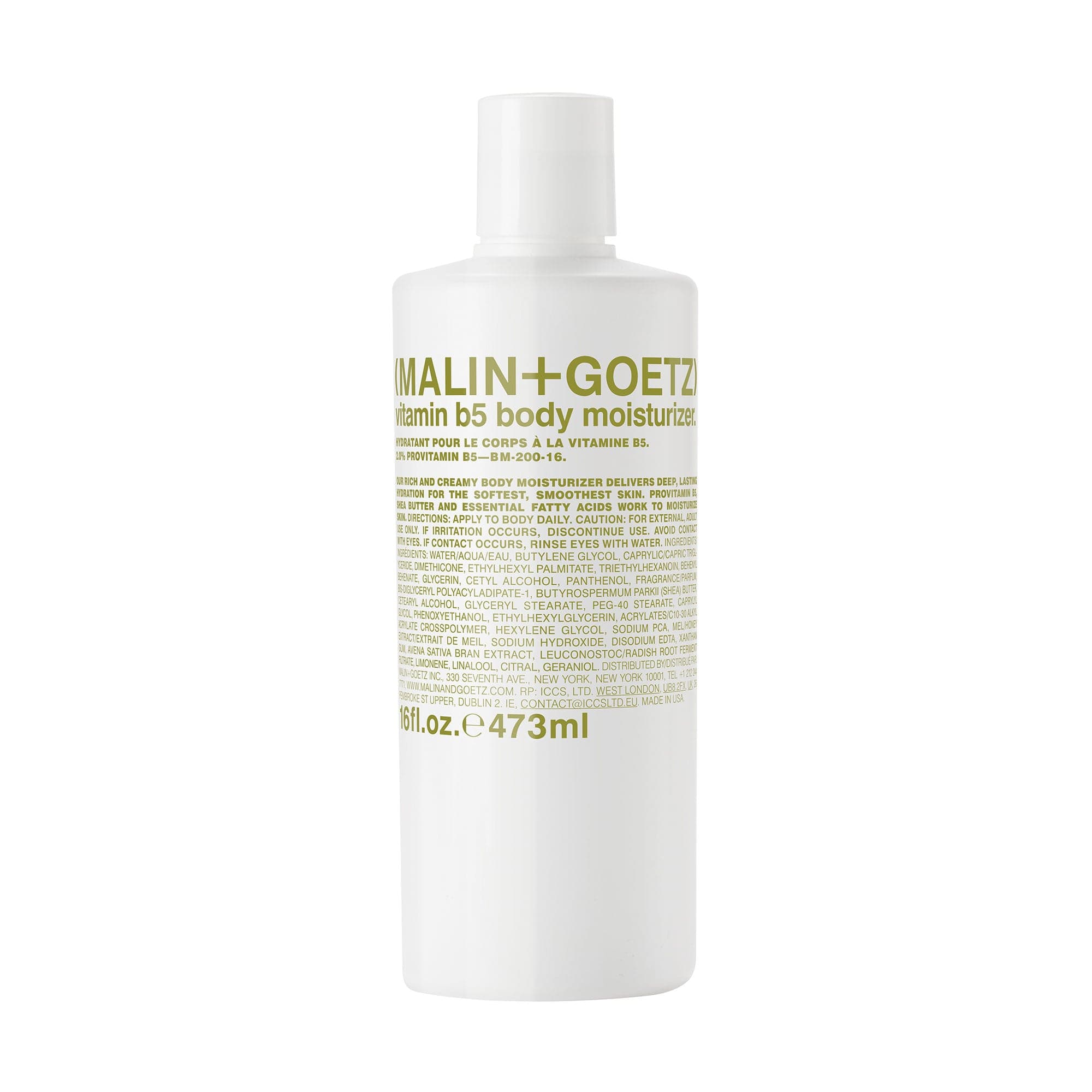 Vitamin B5 Body Moisturizer MALIN+GOETZ Hidratante de cuerpo con vitamina B5 - ABANUC