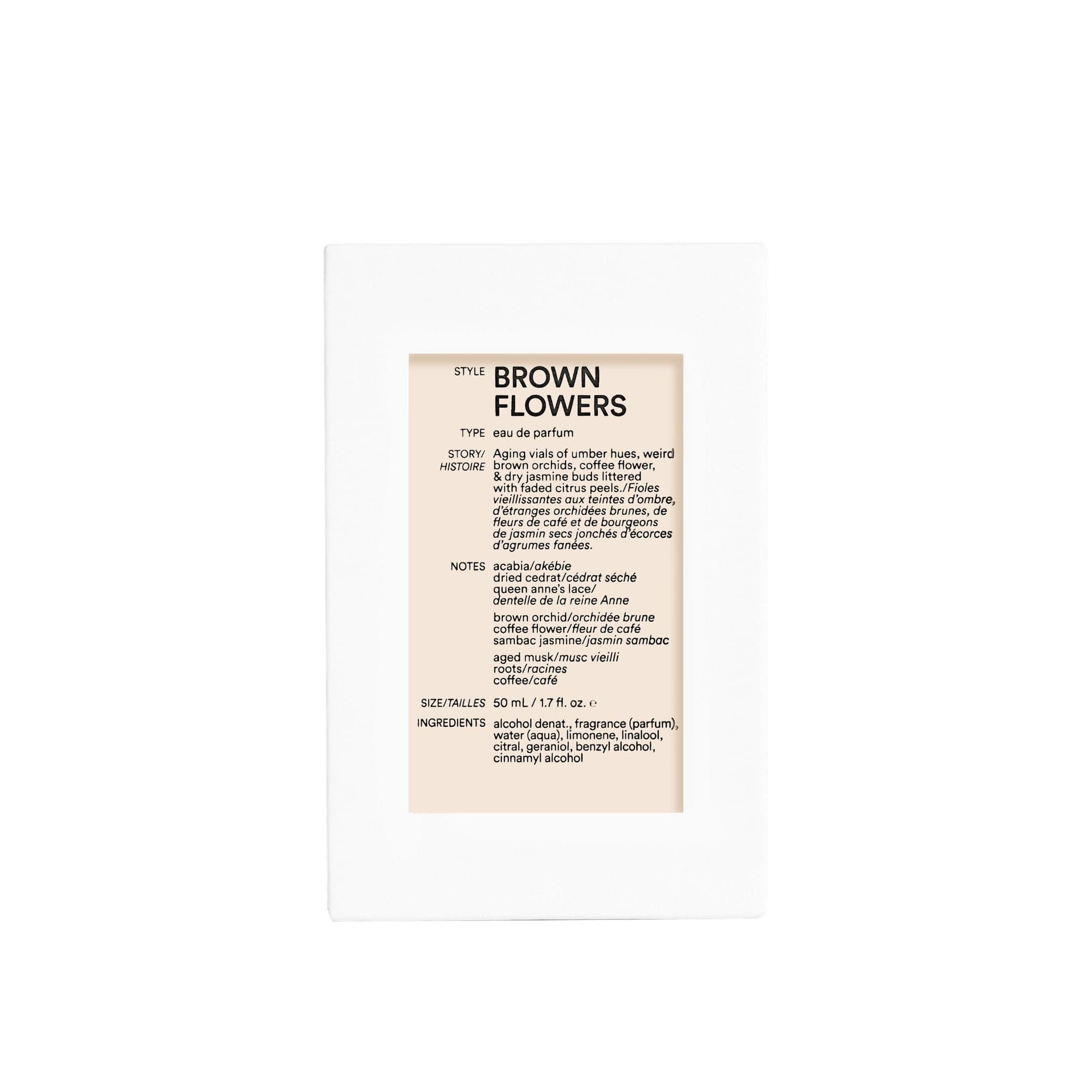 EDP BROWN FLOWERS