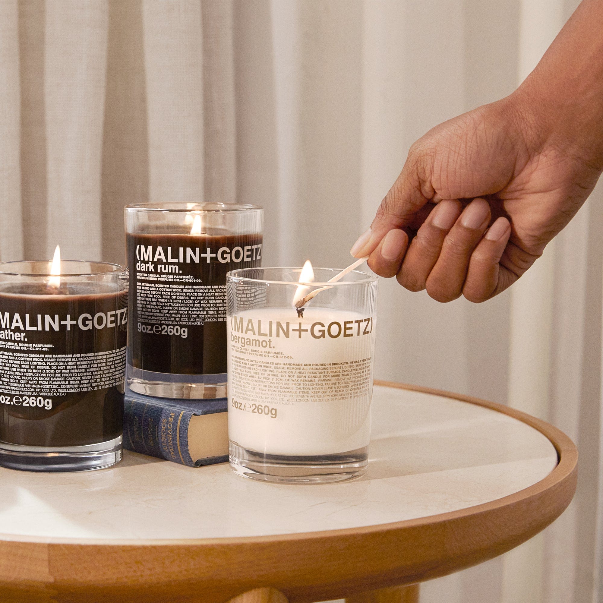 Ben Gorham Candles Safran BYREDO Scented Candle ABANUC