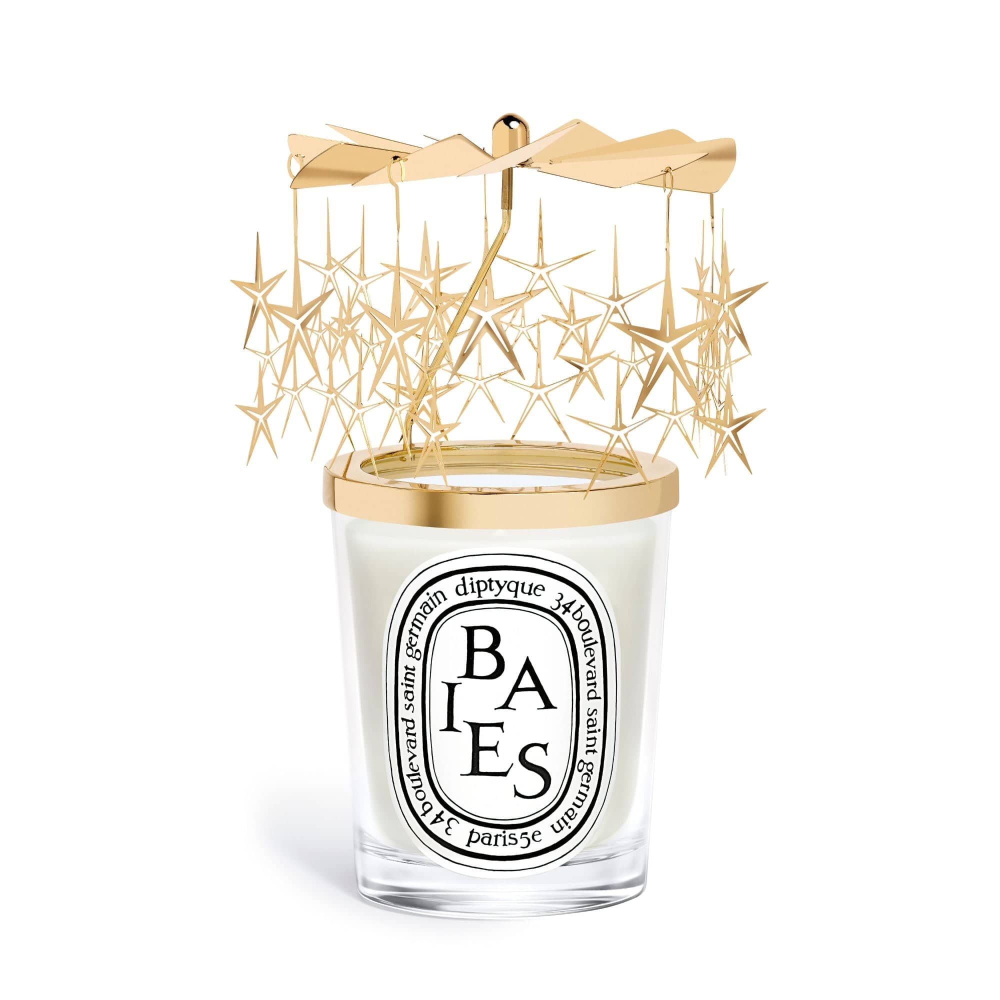 Carrossel de Diptyque 190 g com vela Baies de edição limitada