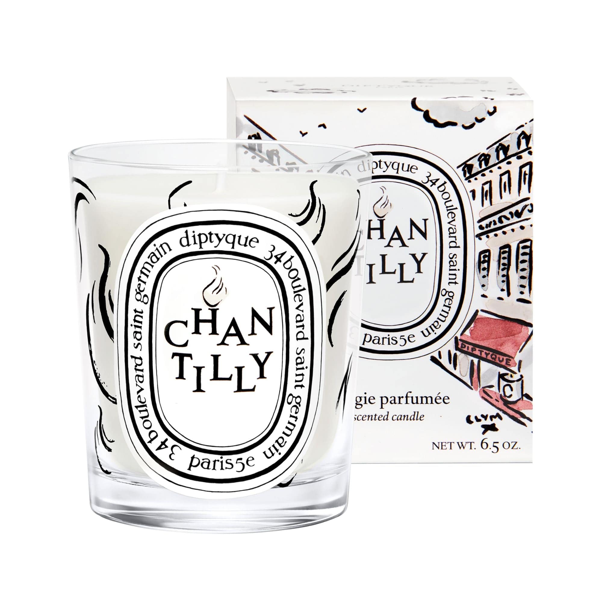 Chantilly Diptyque Limited Edition scented candle