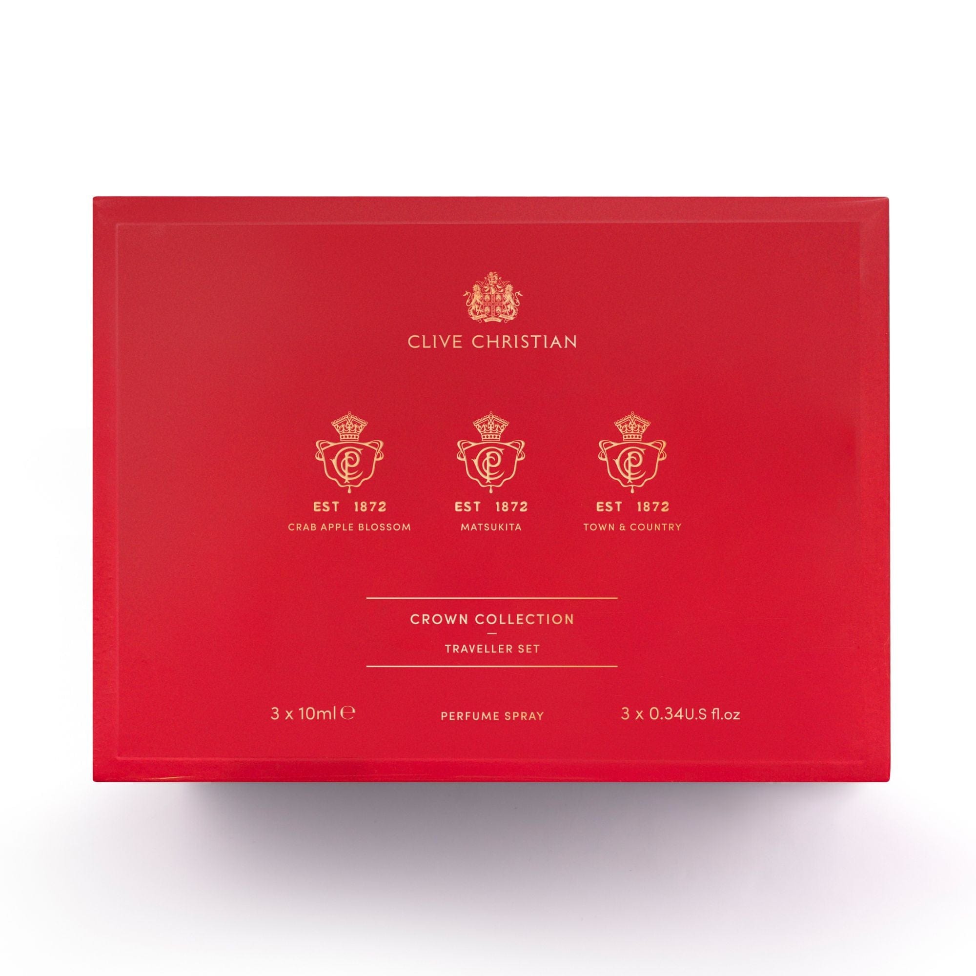 Crown Collection Travelers Set CLIVE CHRISTIAN Set de descubrimiento - ABANUC