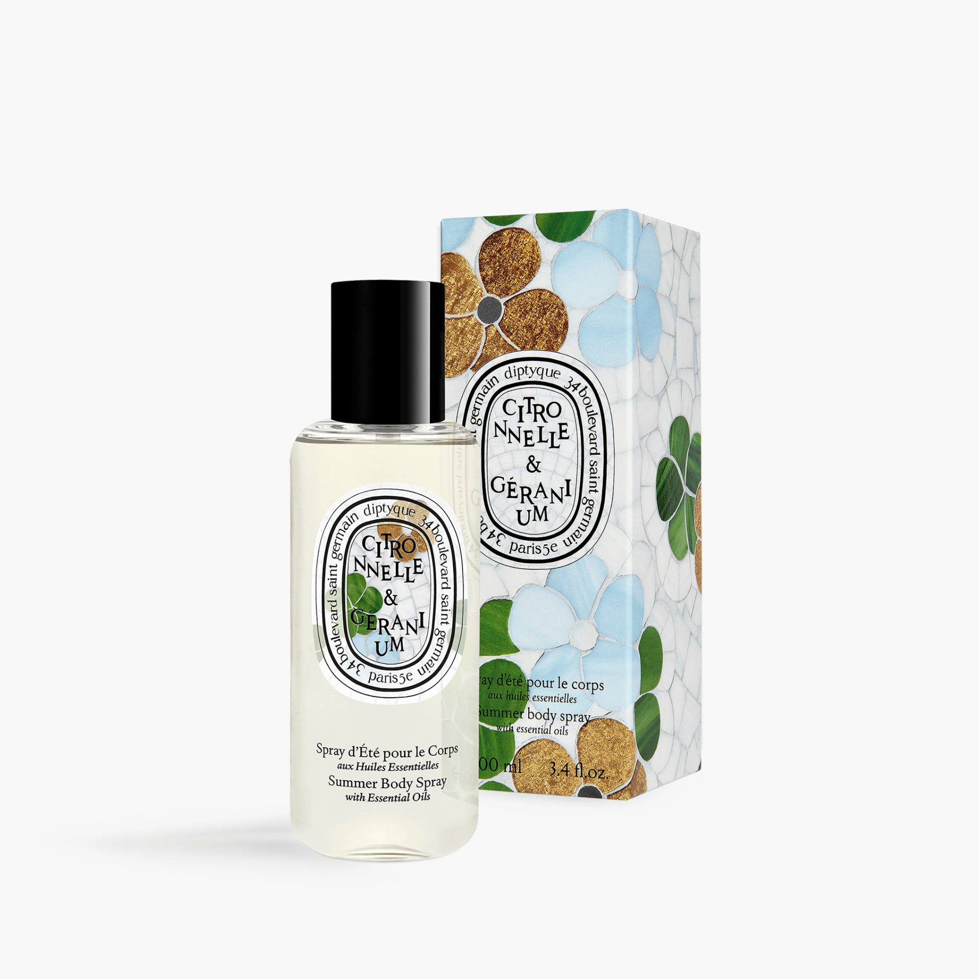 Citronnelle & Geranium Summer Body Spray | Diptyque